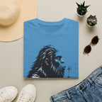 Bigfoot Blowing Flowers T-Shirt