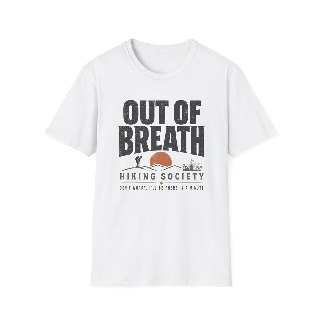 Out Of Breath Hiking Society T-Shirt