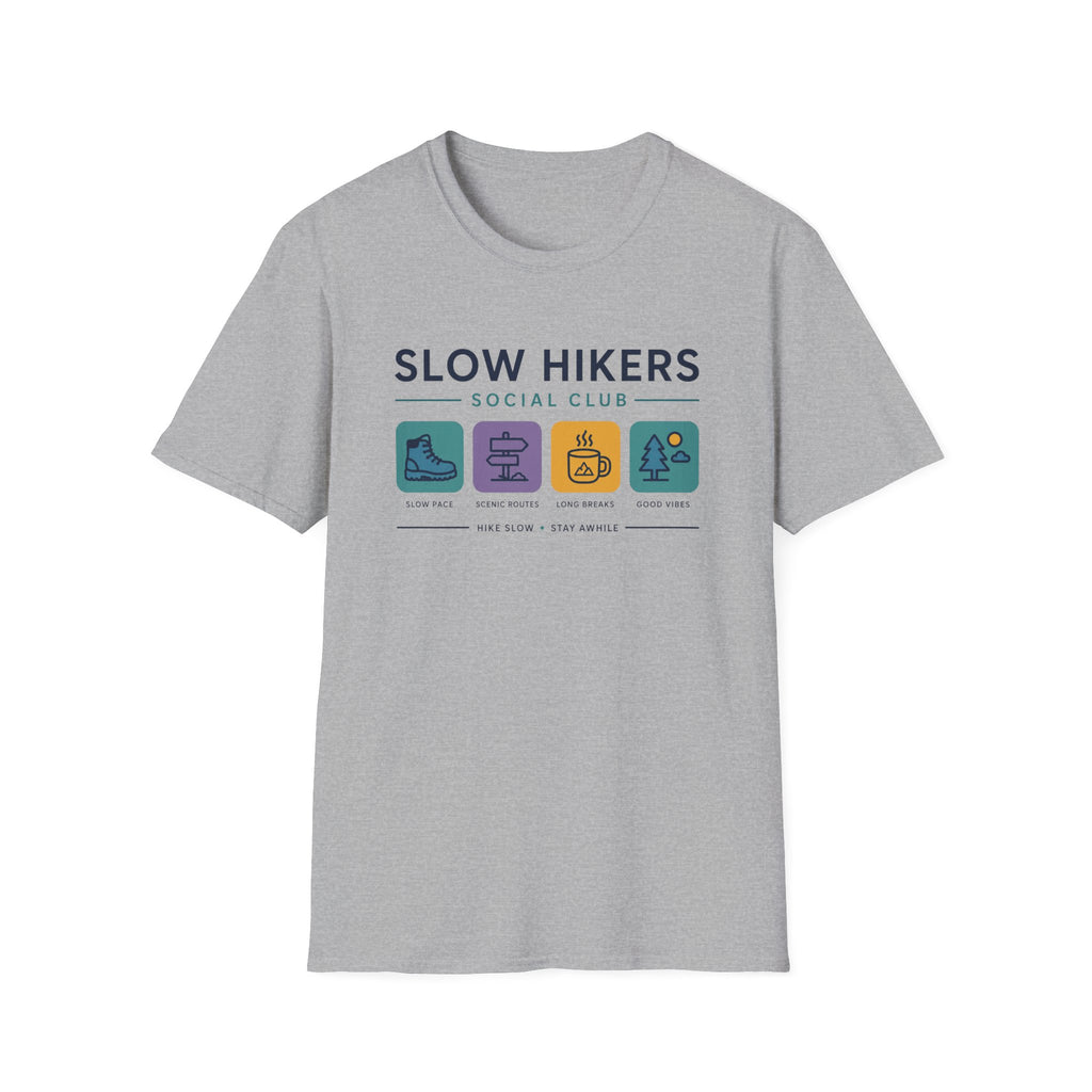 Slow Hikers Social Club - T-Shirt
