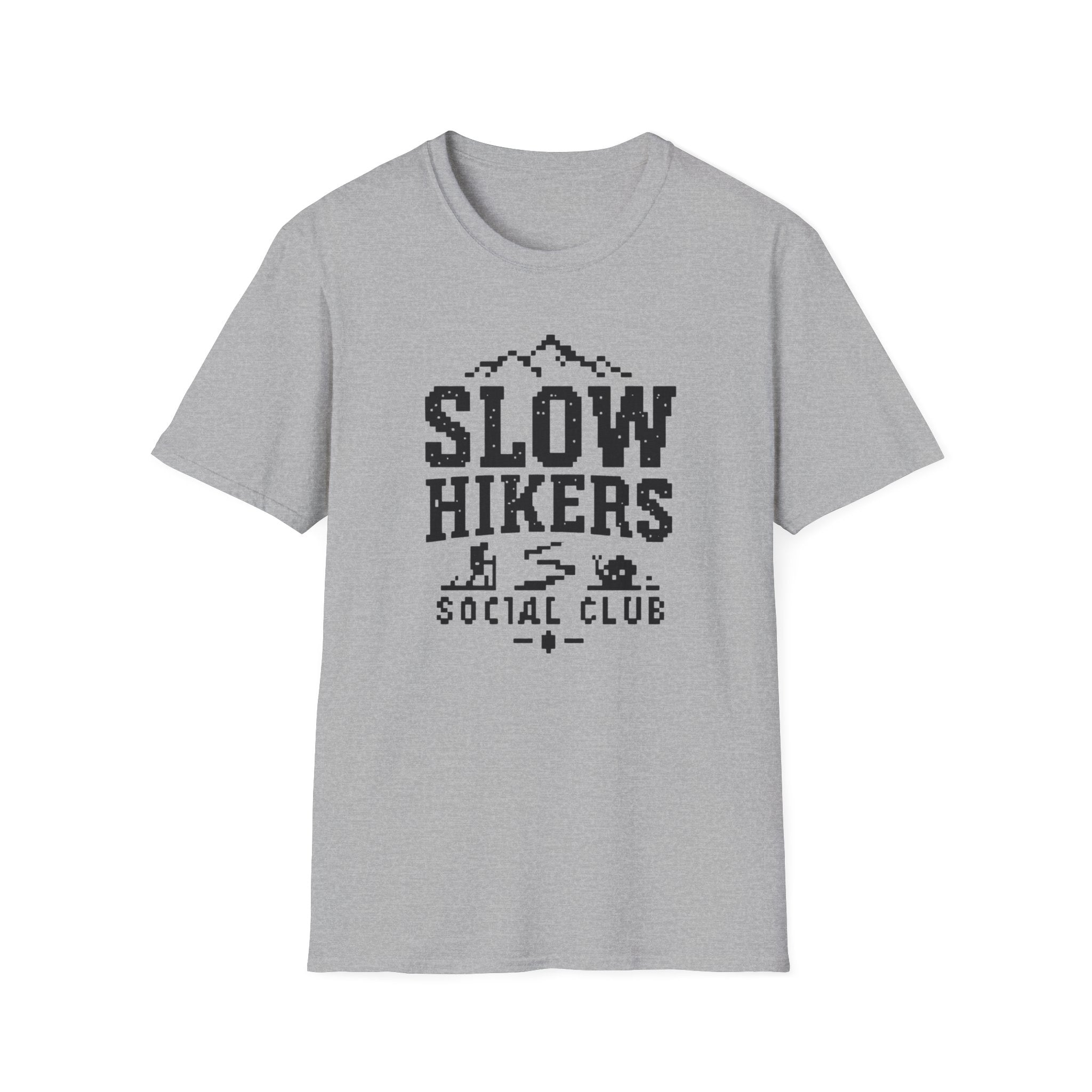 Slow Hikers Pixels T-Shirt