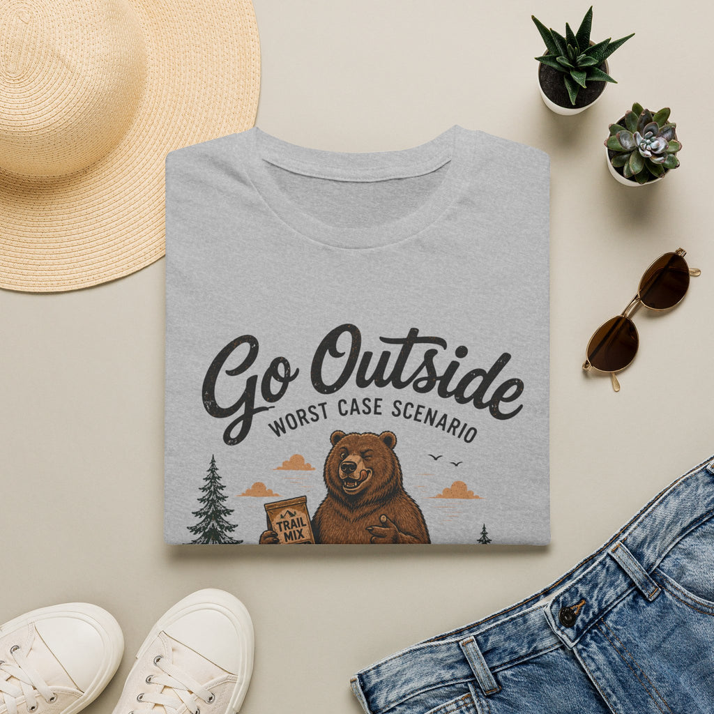 Go Outside Bear T-Shirt