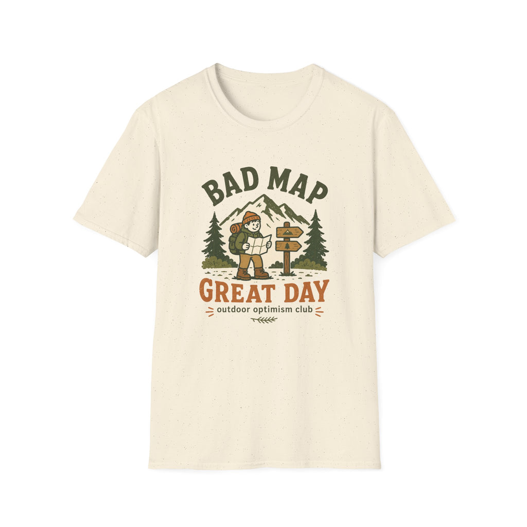 Bad Map Great Day - T-Shirt