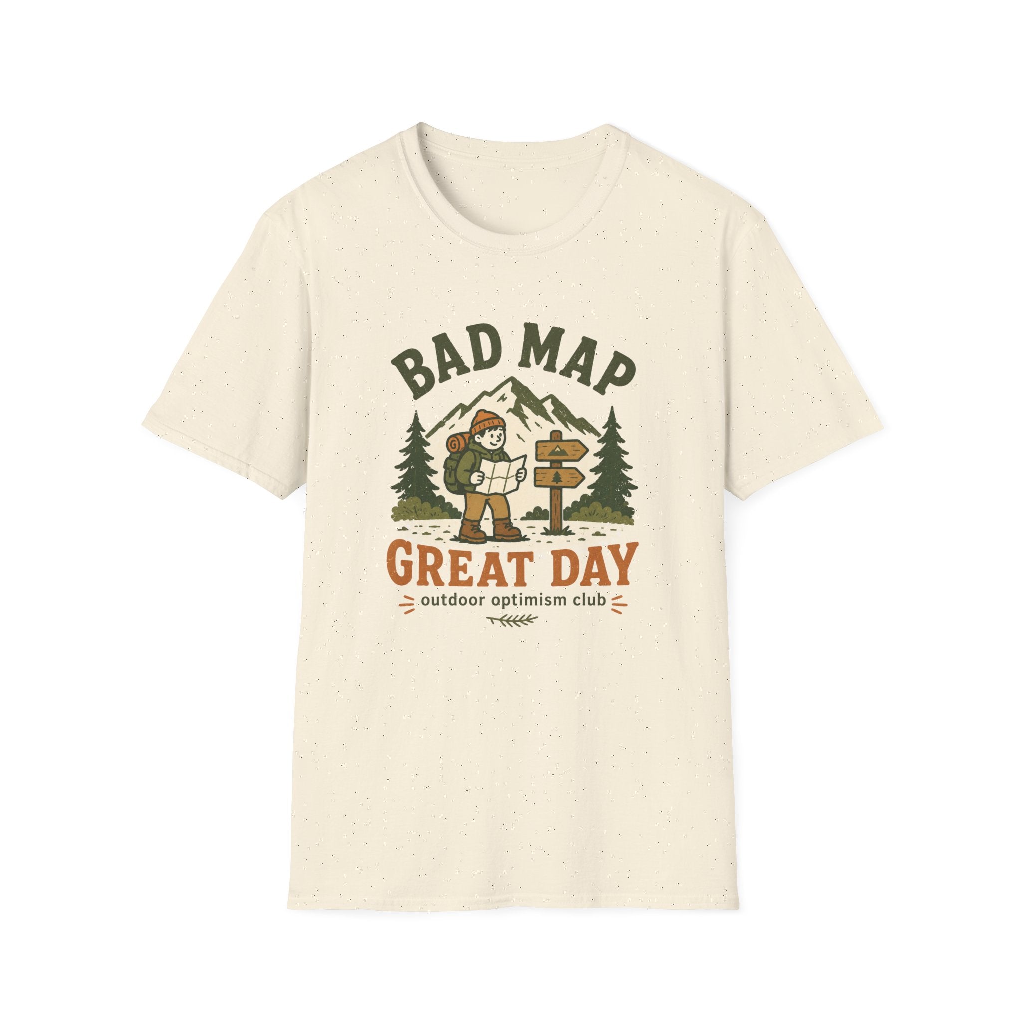 Bad Map Great Day - T-Shirt