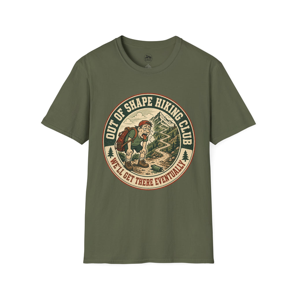 Out of Shape Hiking Club - T-Shirt