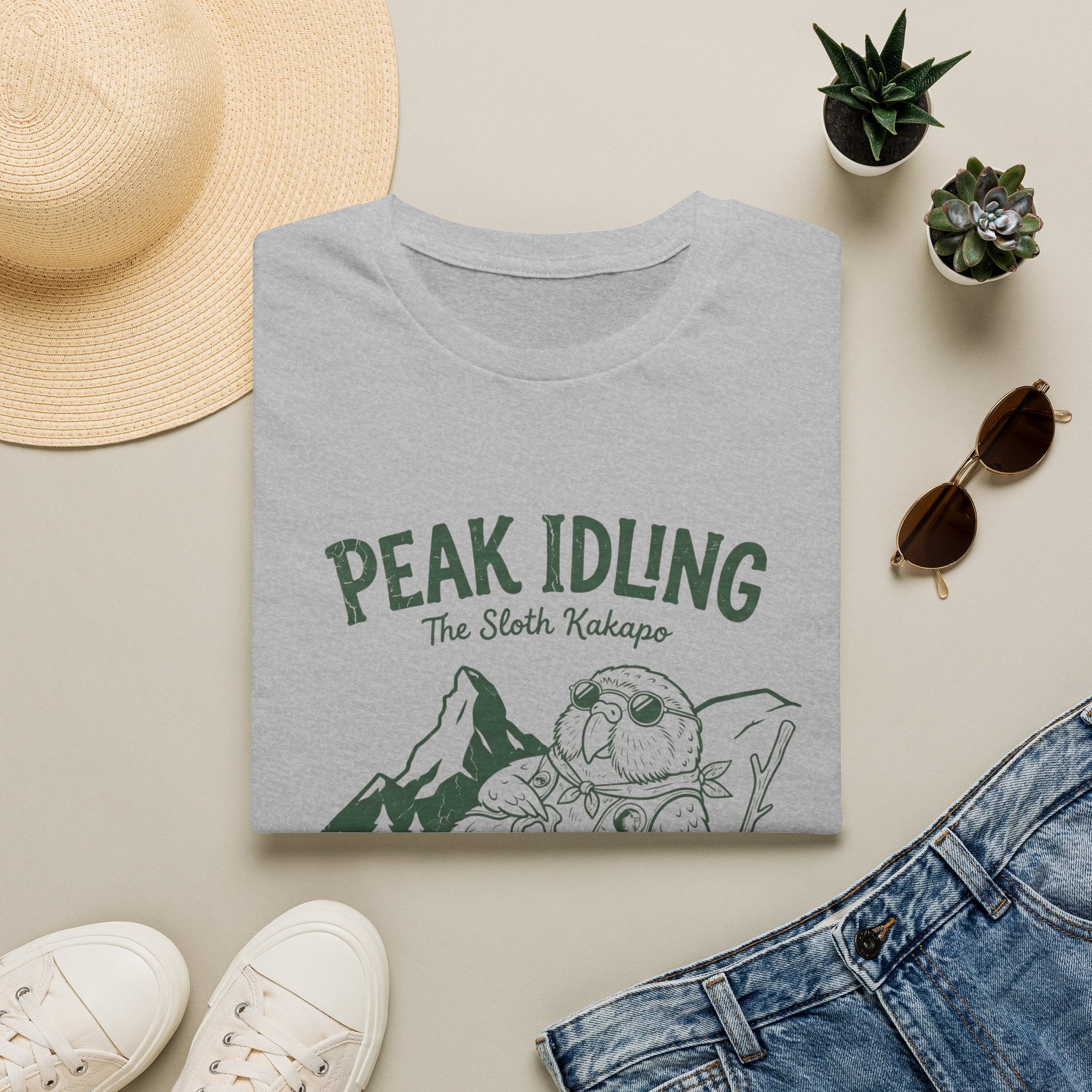 Peak Idling Kakapo T-Shirt