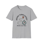 Wrong Turns Expert T-Shirt — Funny Navigator Compass