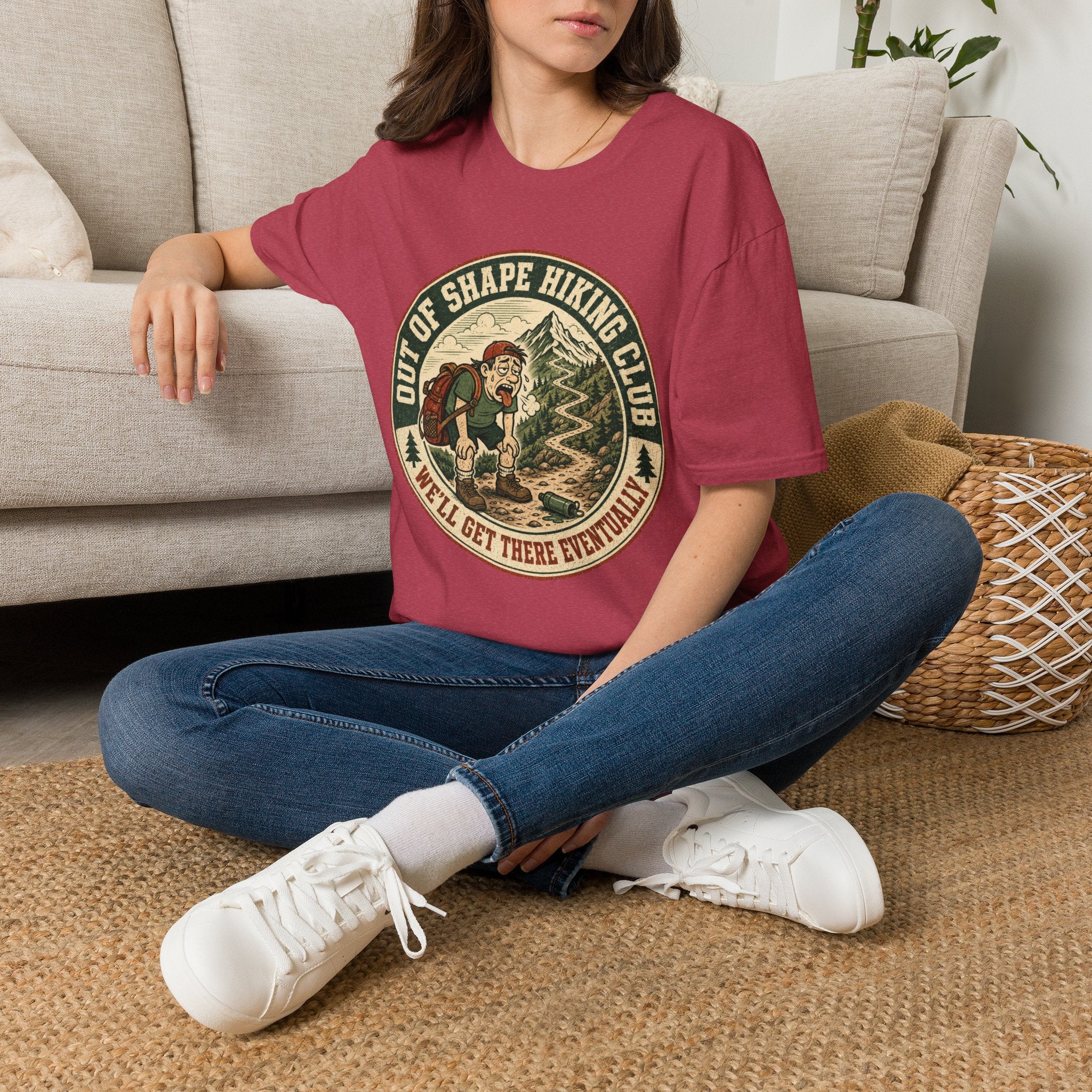 Out of Shape Hiking Club - T-Shirt