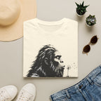 Bigfoot Blowing Flowers T-Shirt