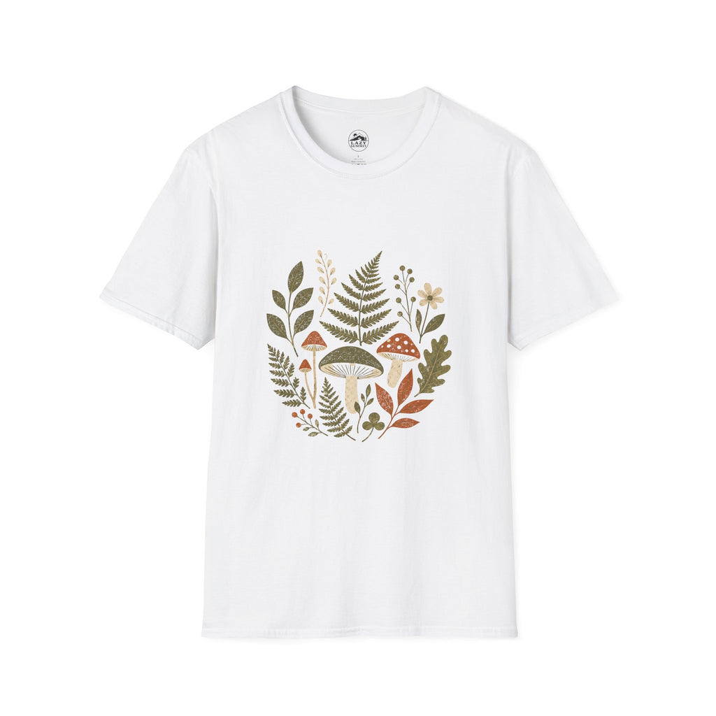 Ferns and Mushrooms - T-Shirt