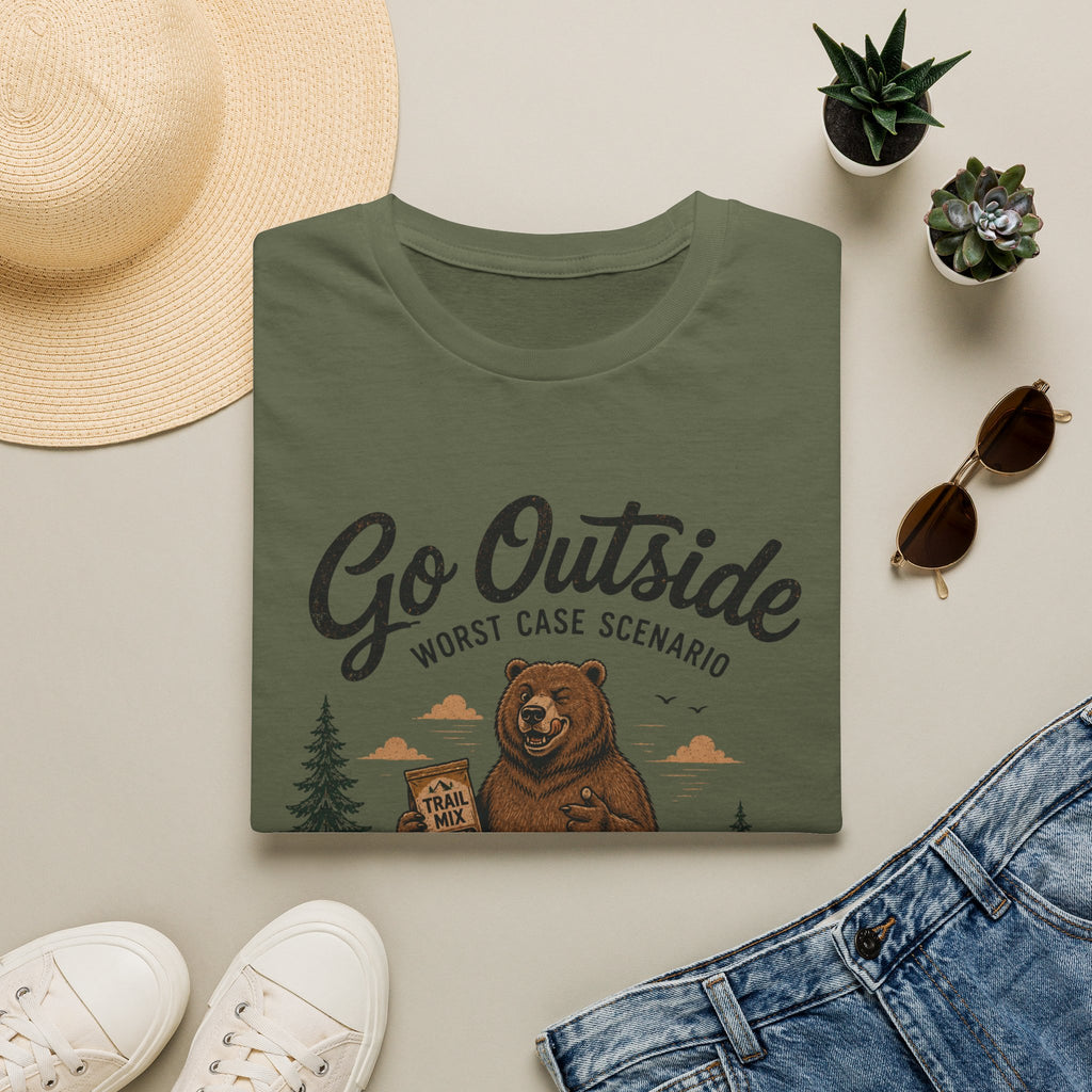 Go Outside Bear T-Shirt