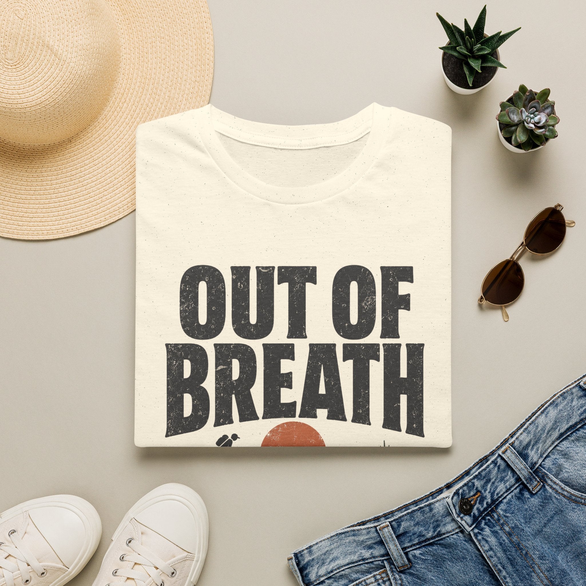 Out Of Breath Hiking Society T-Shirt