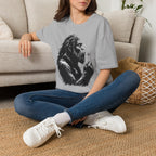 Bigfoot Blowing Flowers T-Shirt