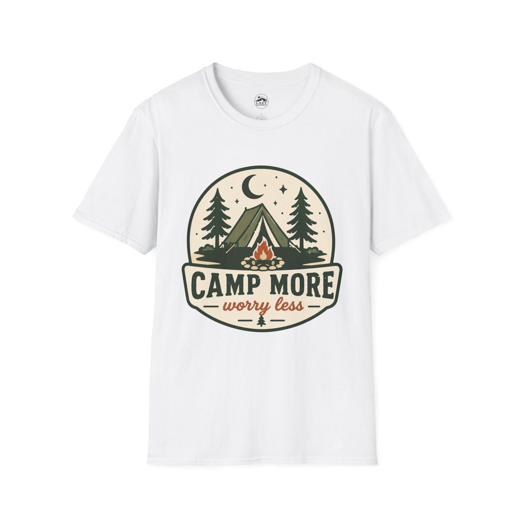 Camp More Worry Less - T-Shirt