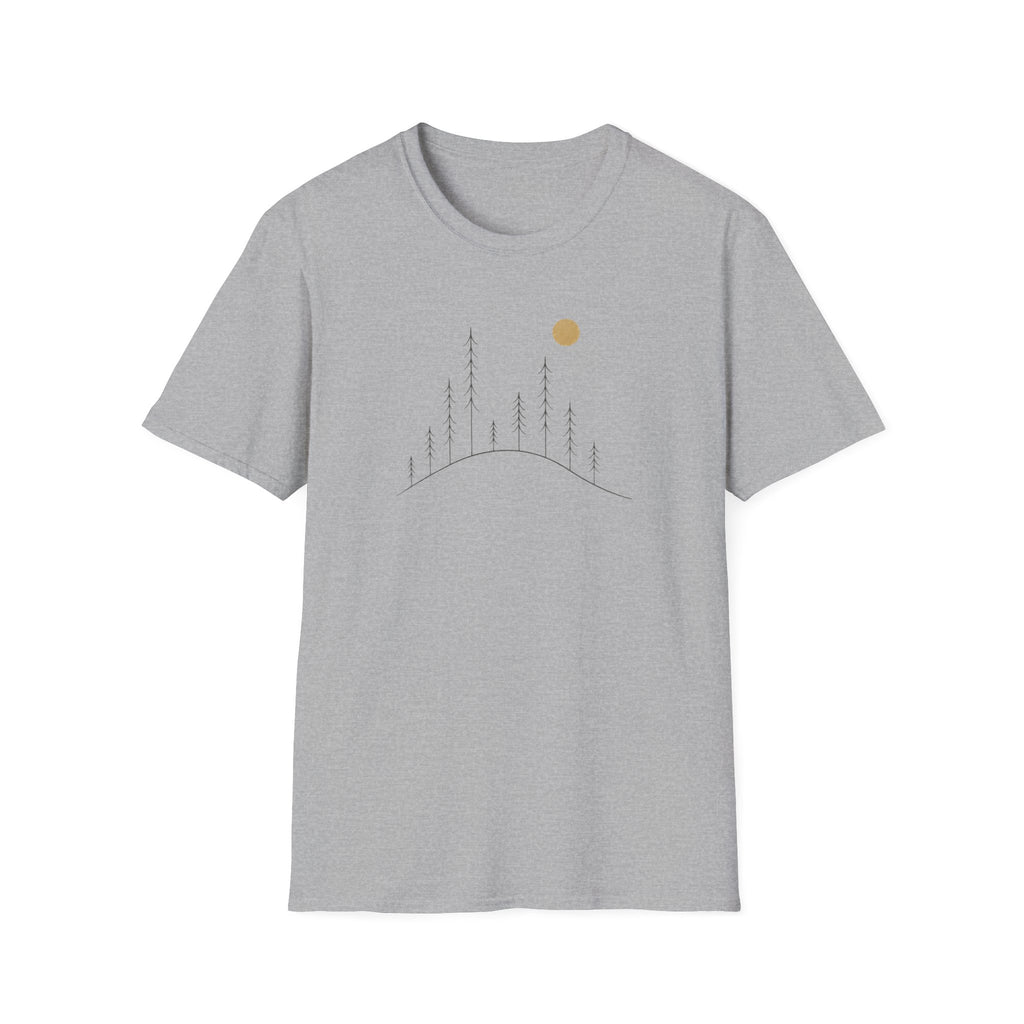 Tranquil Trees On a Hill T-Shirt