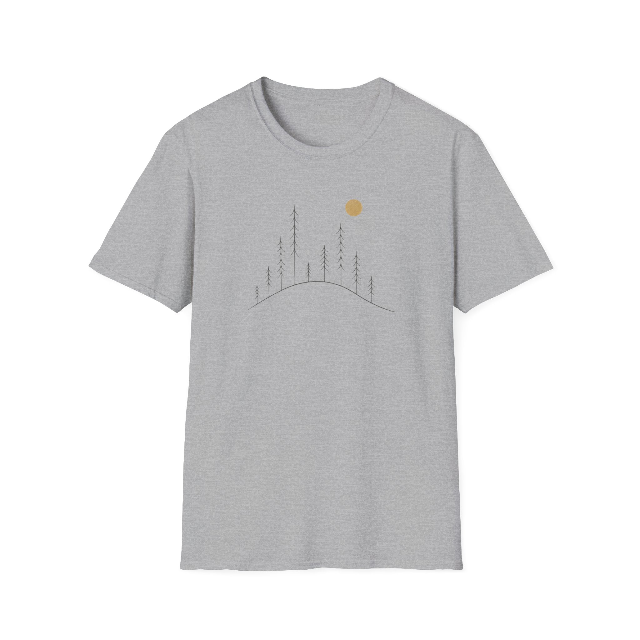 Tranquil Trees On a Hill T-Shirt