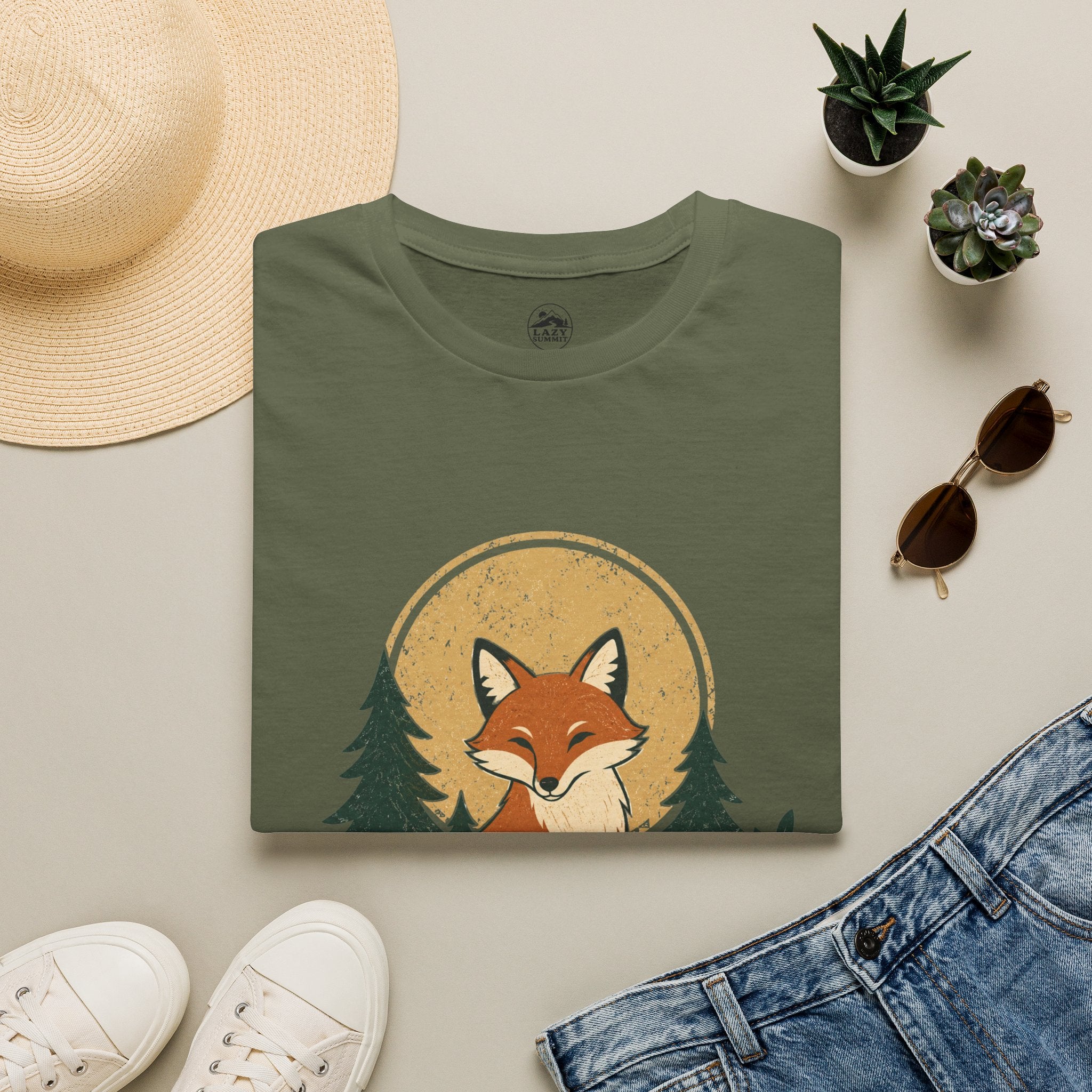 Fox in the Woods - T-Shirt