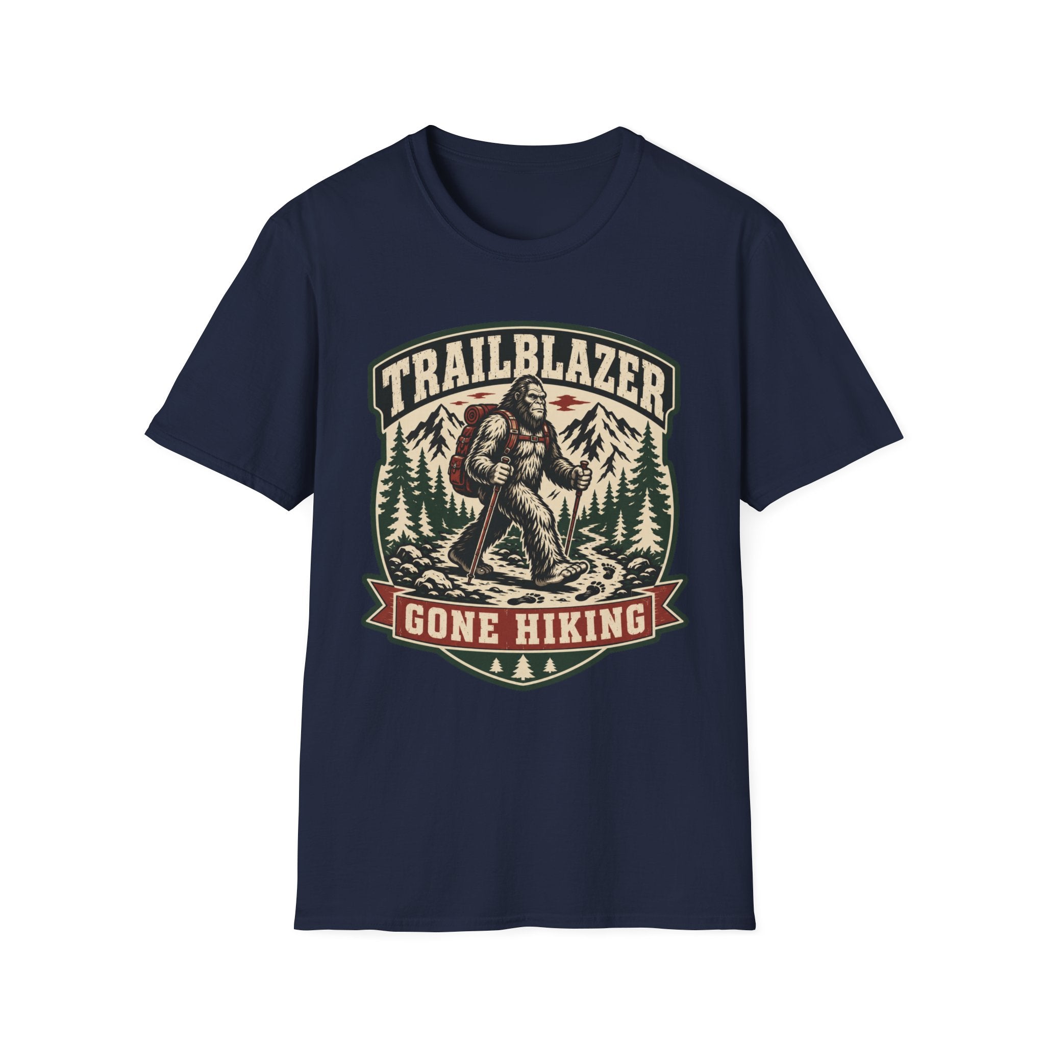 Bigfoot Gone Hiking T-Shirt