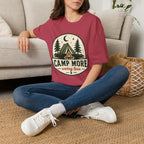 Camp More Worry Less - T-Shirt