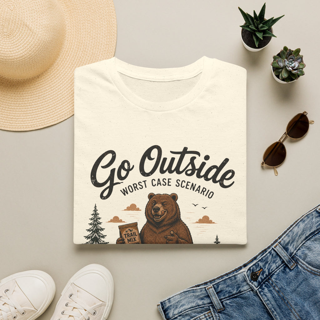 Go Outside Bear T-Shirt