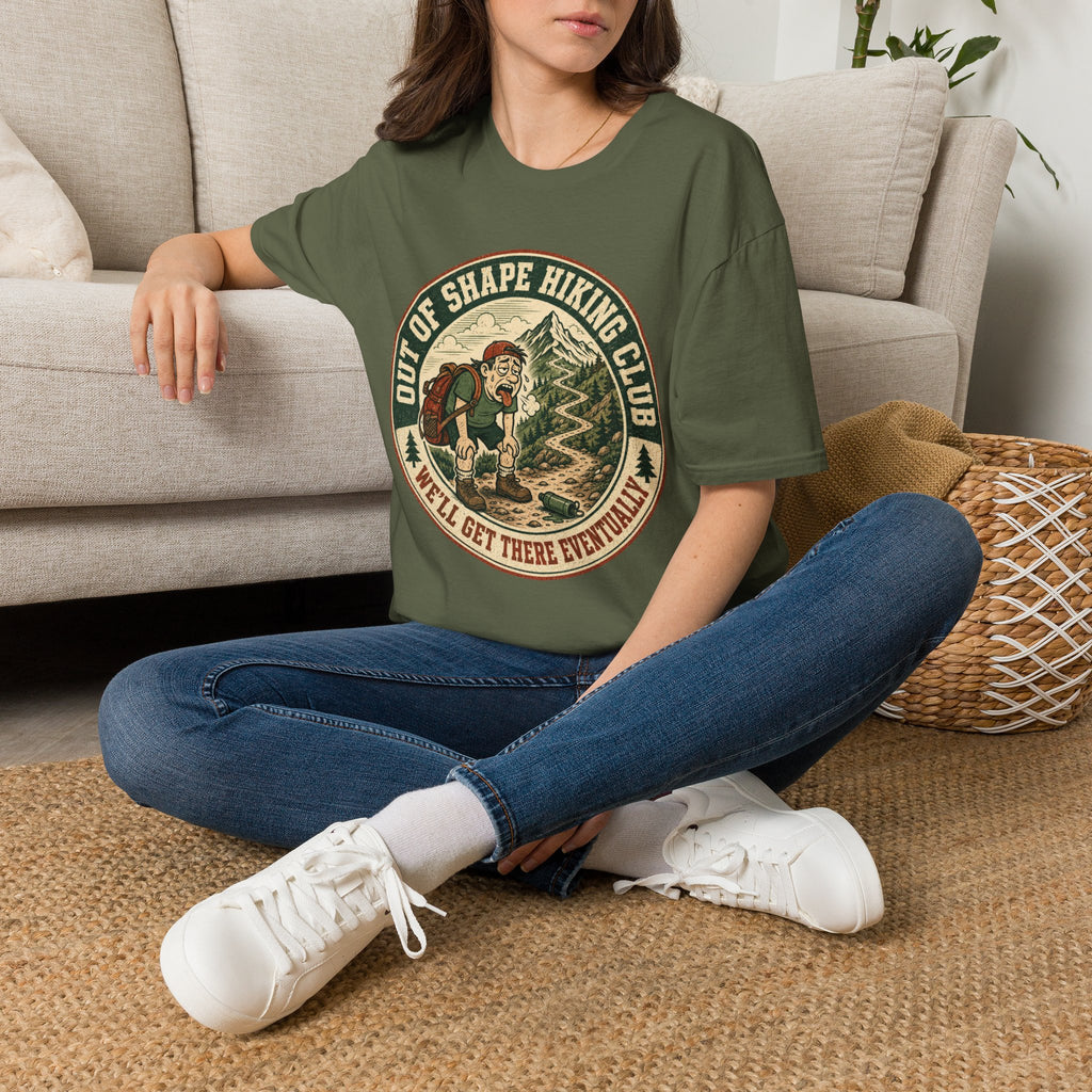 Out of Shape Hiking Club - T-Shirt