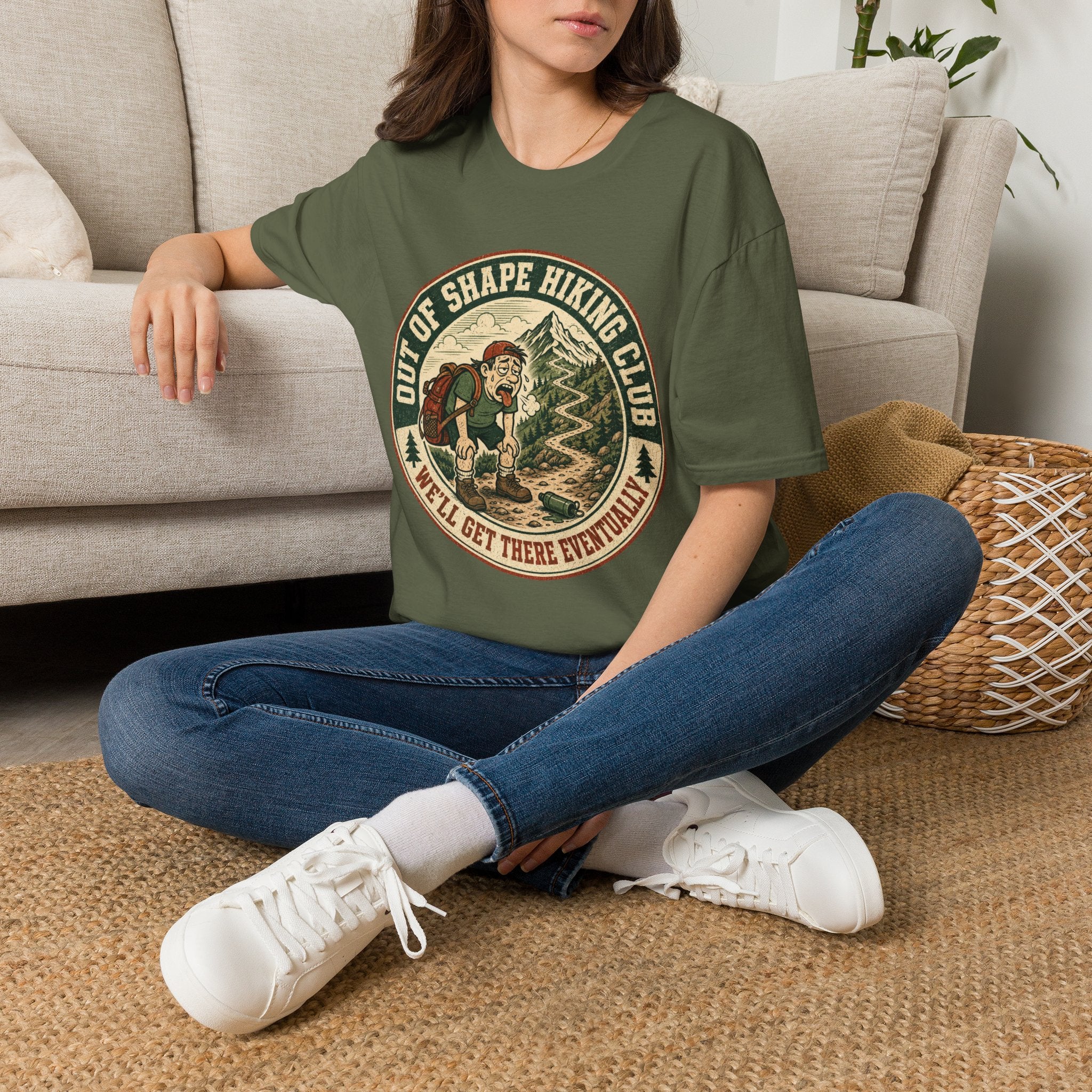 Out of Shape Hiking Club - T-Shirt