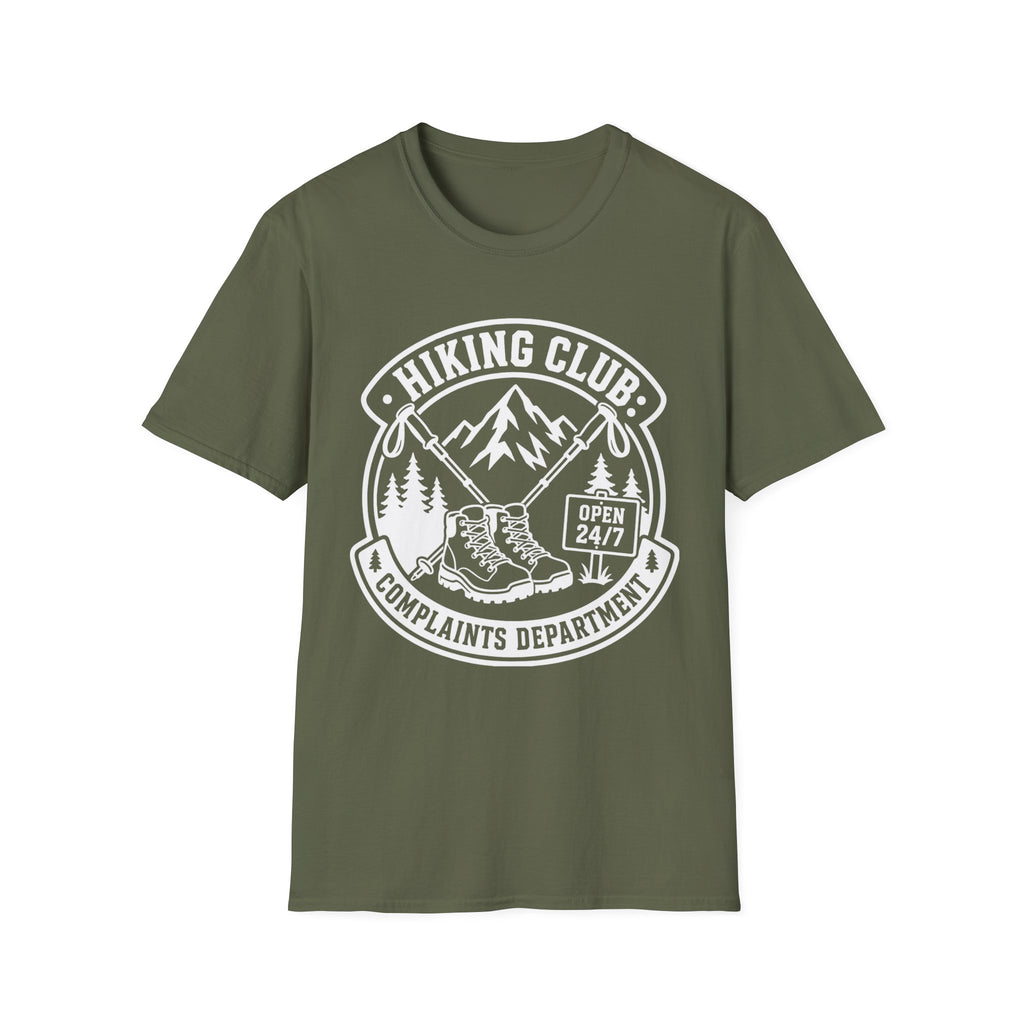 Hiking Club Complaints Department T-Shirt