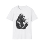 Bigfoot Blowing Flowers T-Shirt