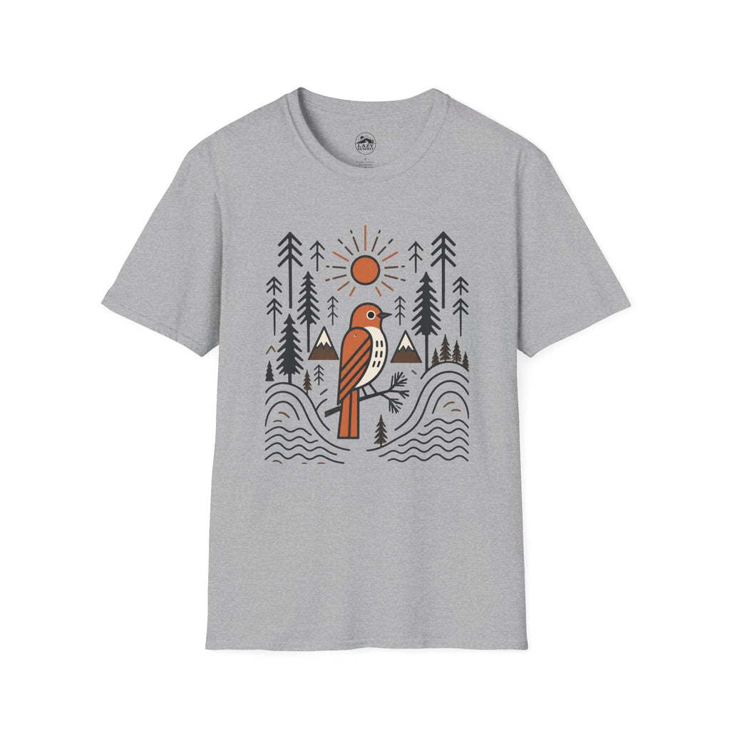 Bird in the Forest - T-Shirt