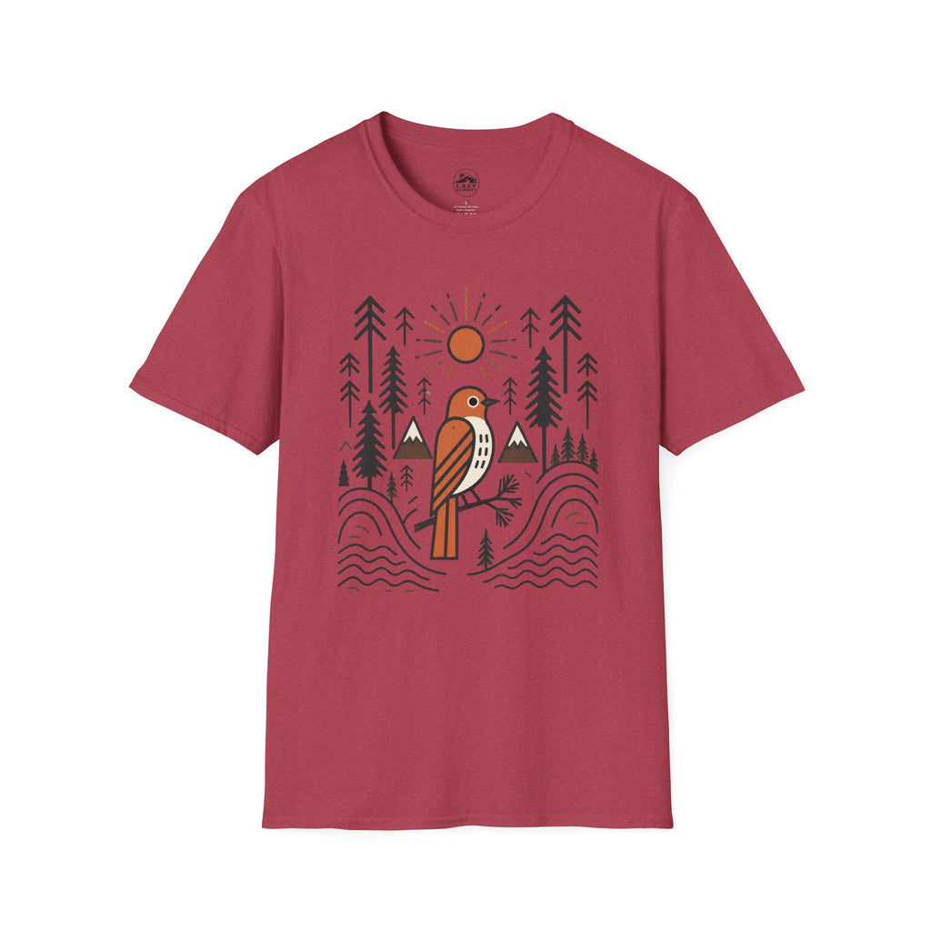 Bird in the Forest - T-Shirt