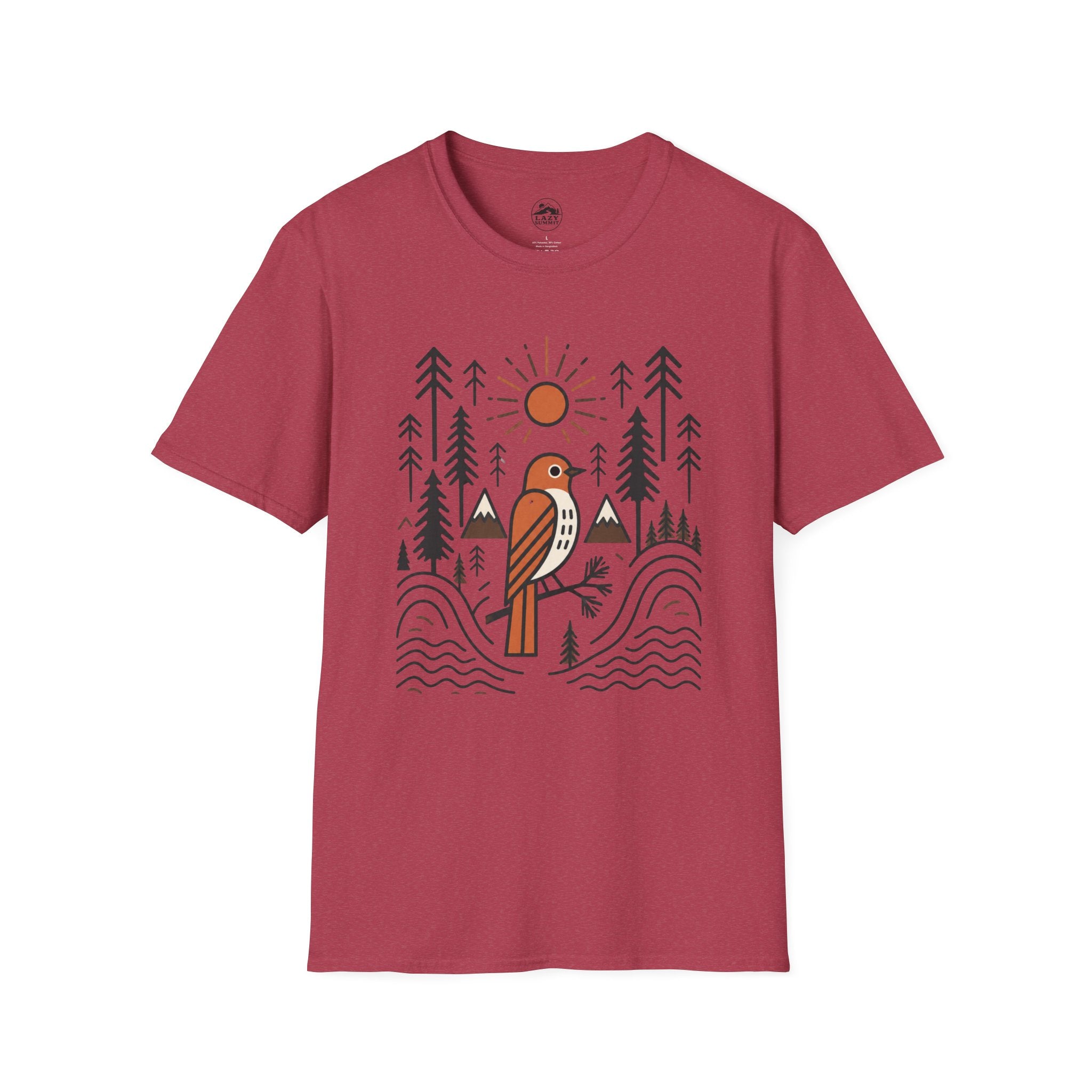 Bird in the Forest - T-Shirt