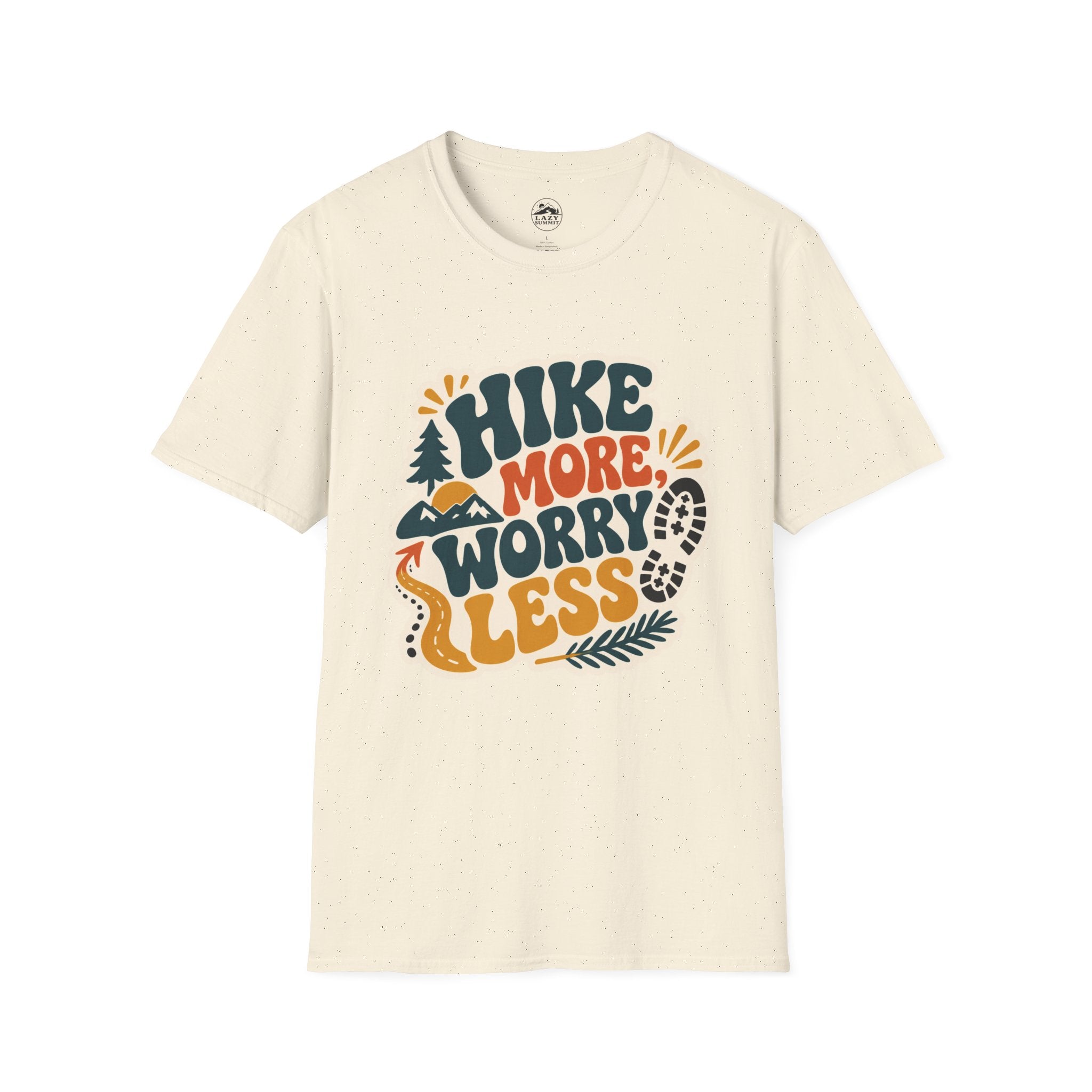 Hike More Worry Less - T-Shirt