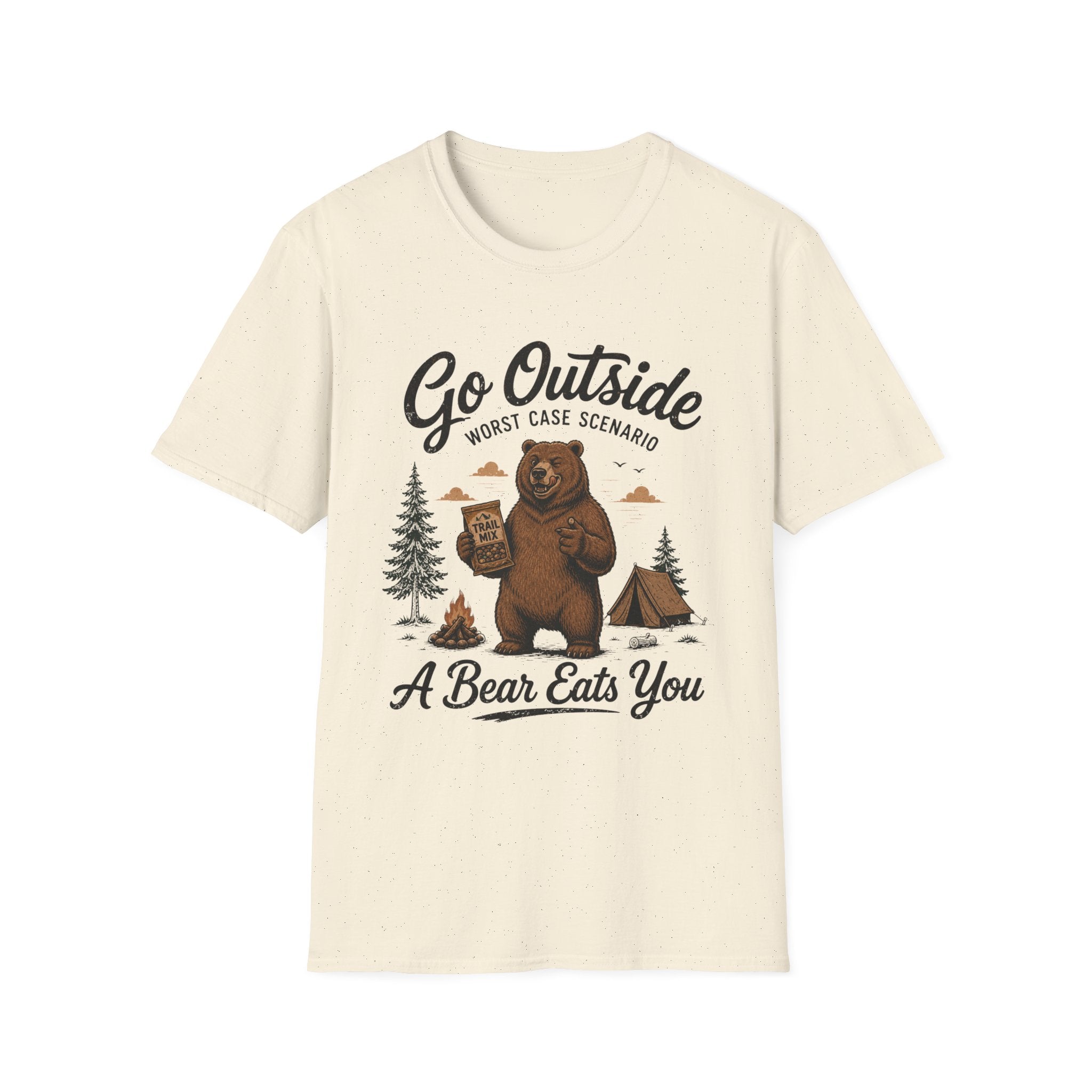Go Outside Bear T-Shirt