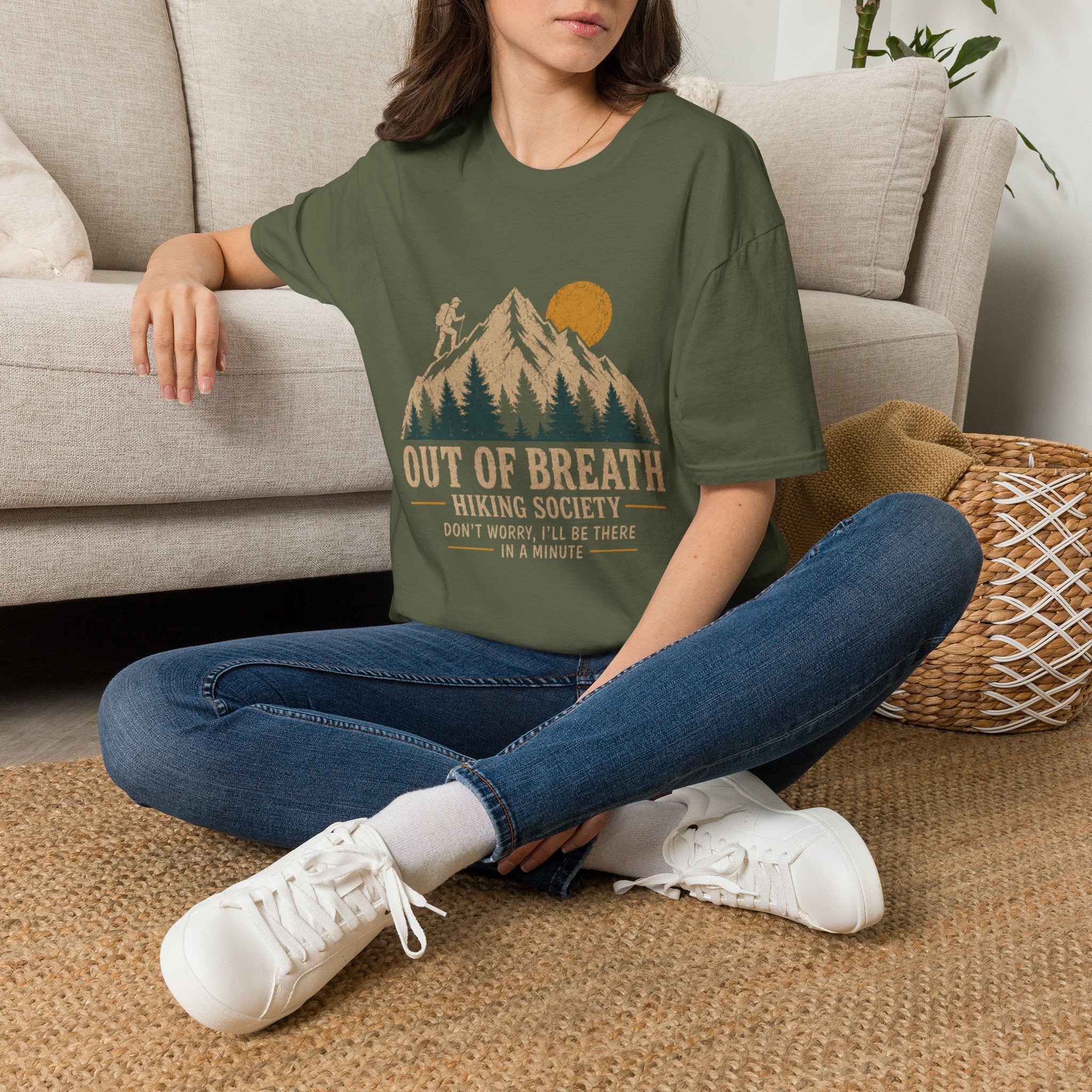 Out of Breath Hiking Society T-Shirt