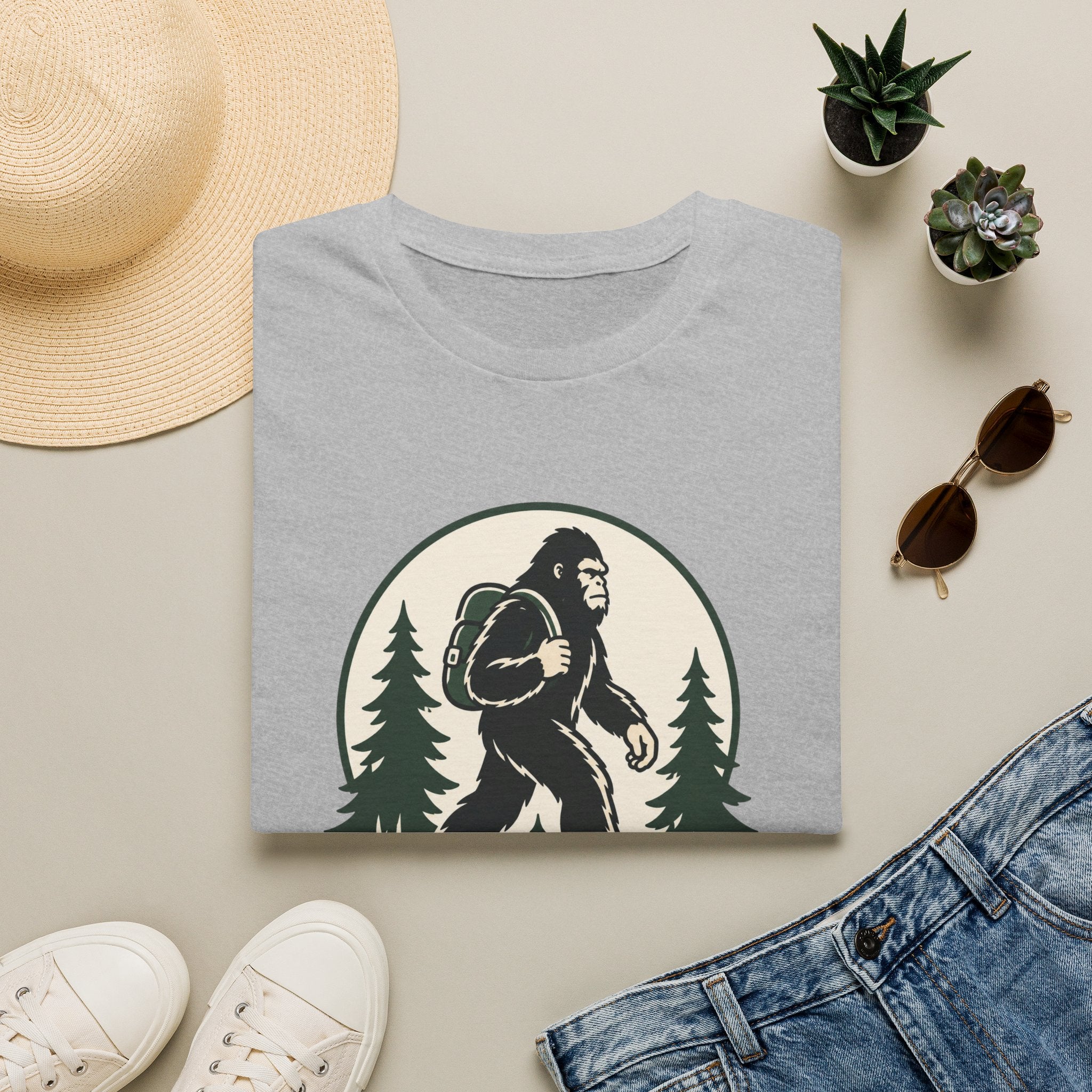 Bigfoot Hiking T-Shirt
