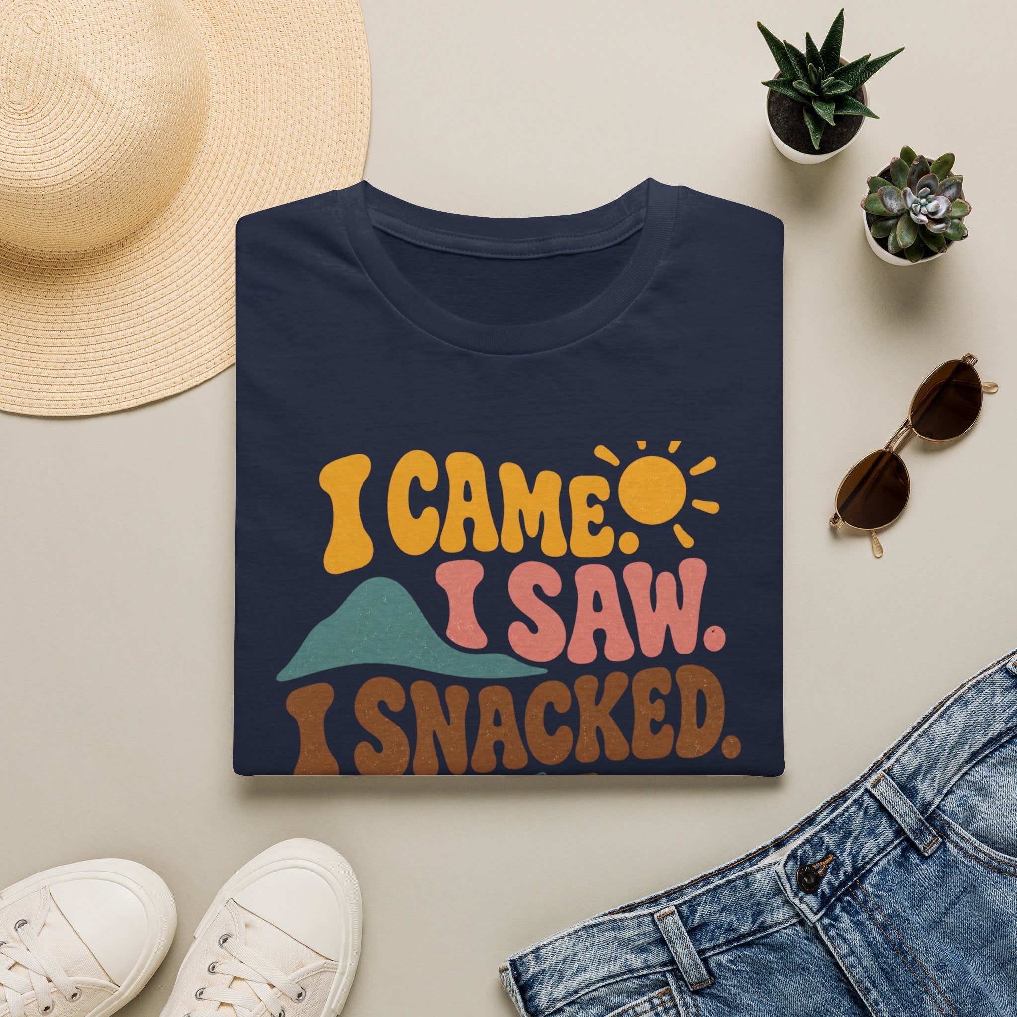 I Came I saw I Snacked T-Shirt