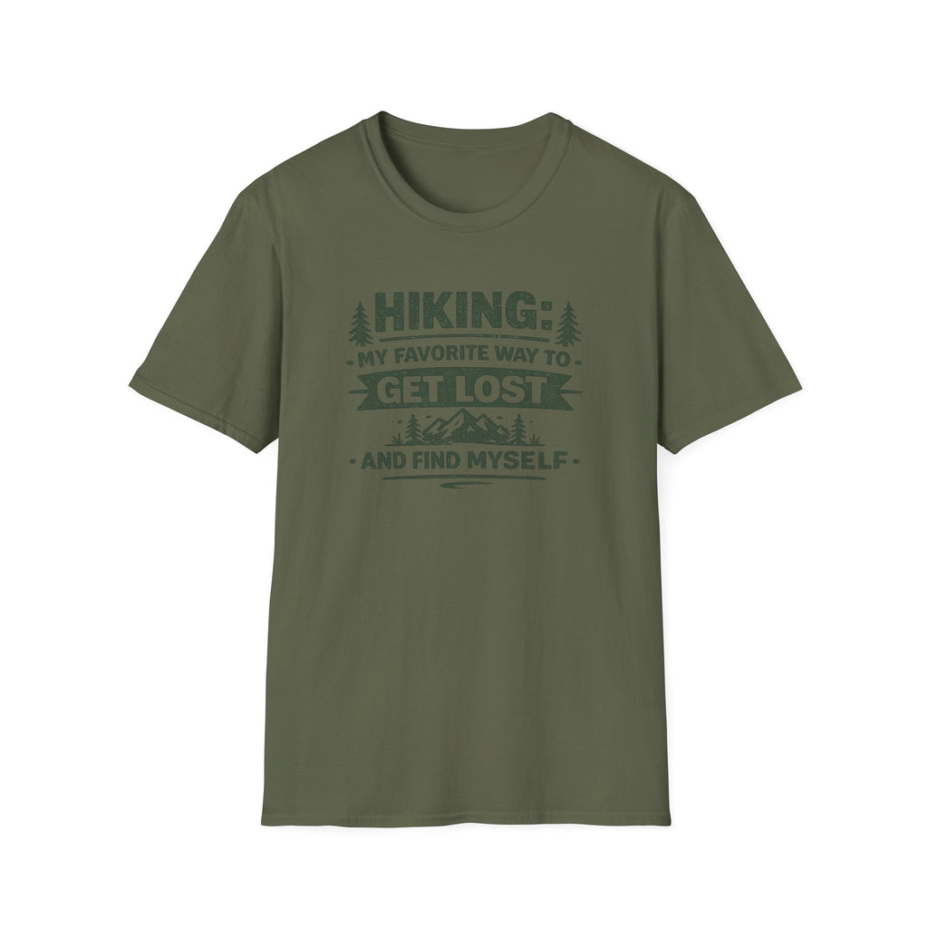Hiking is My Favorite Way to Get Lost T-Shirt