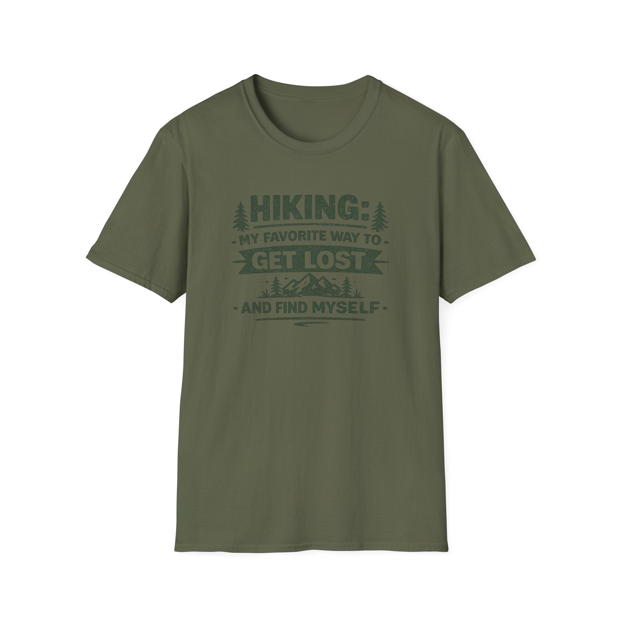 Hiking is My Favorite Way to Get Lost T-Shirt