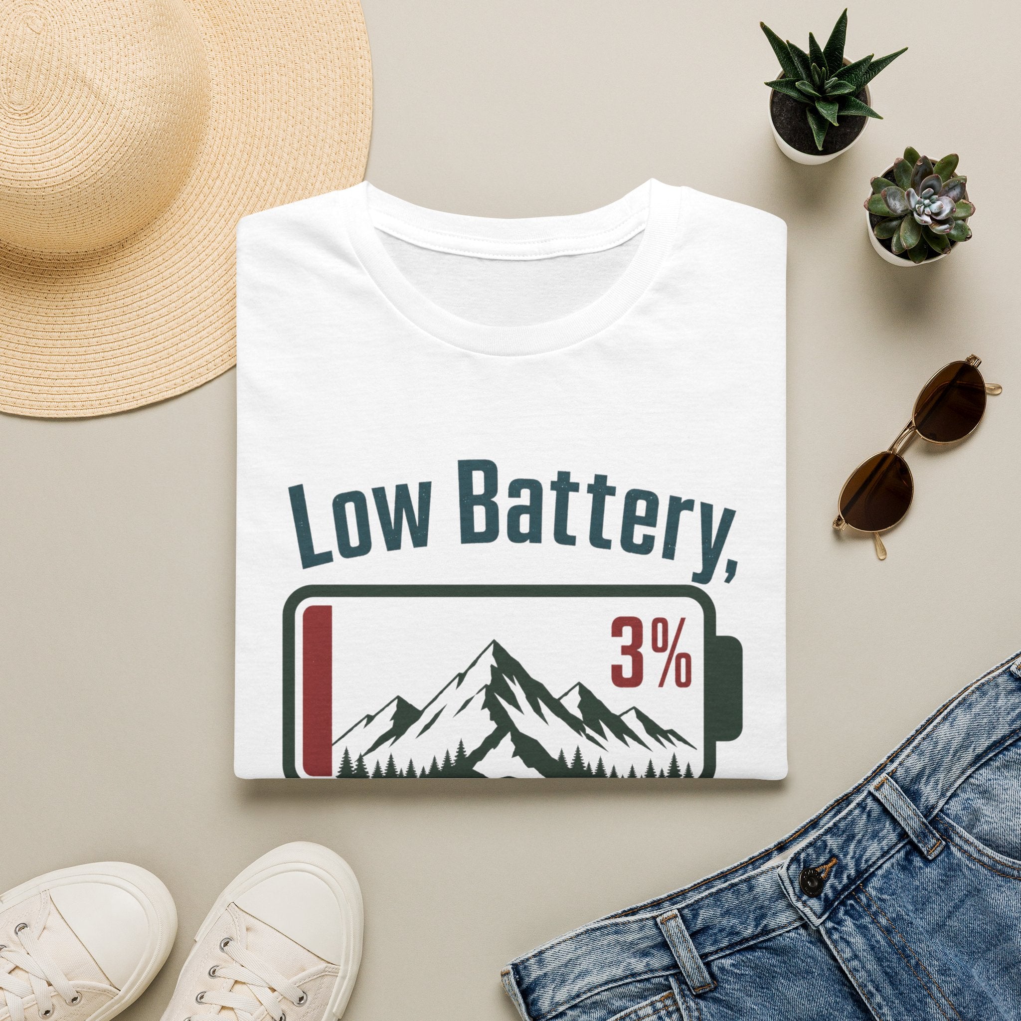 Low Battery High Altitude T-Shirt