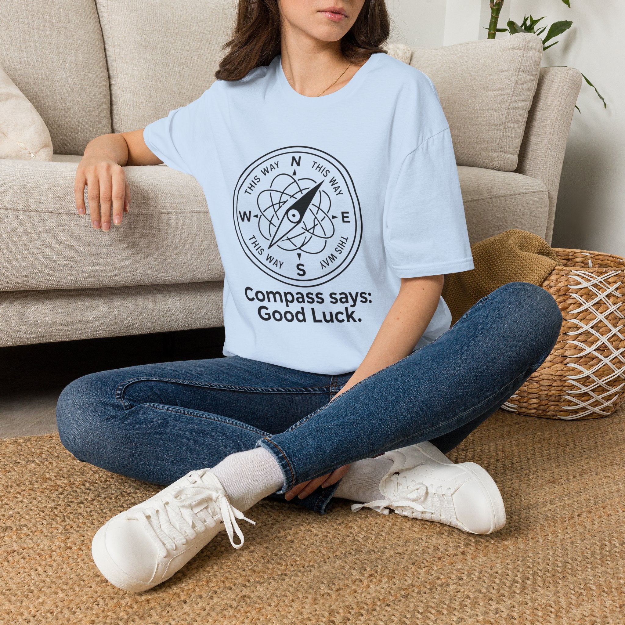 Compass Says Good Luck T-Shirt