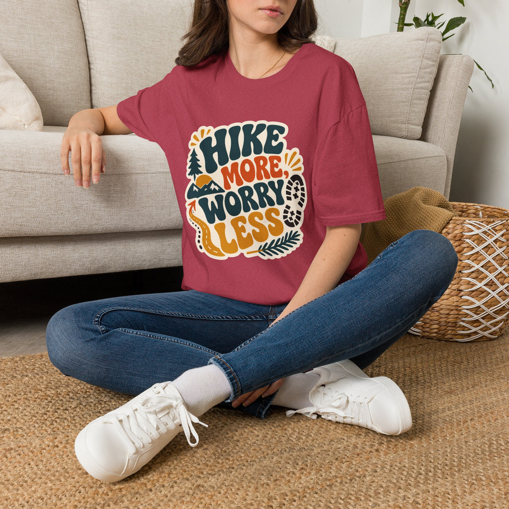 Hike More Worry Less - T-Shirt