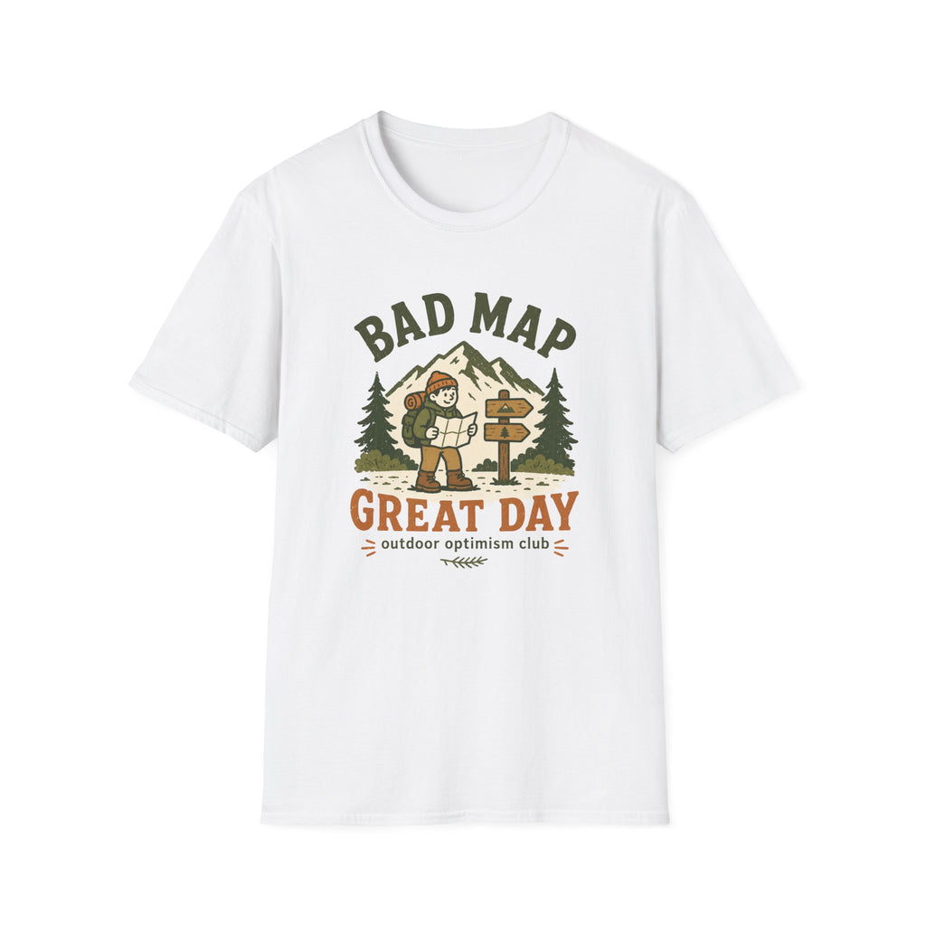 Bad Map Great Day - T-Shirt
