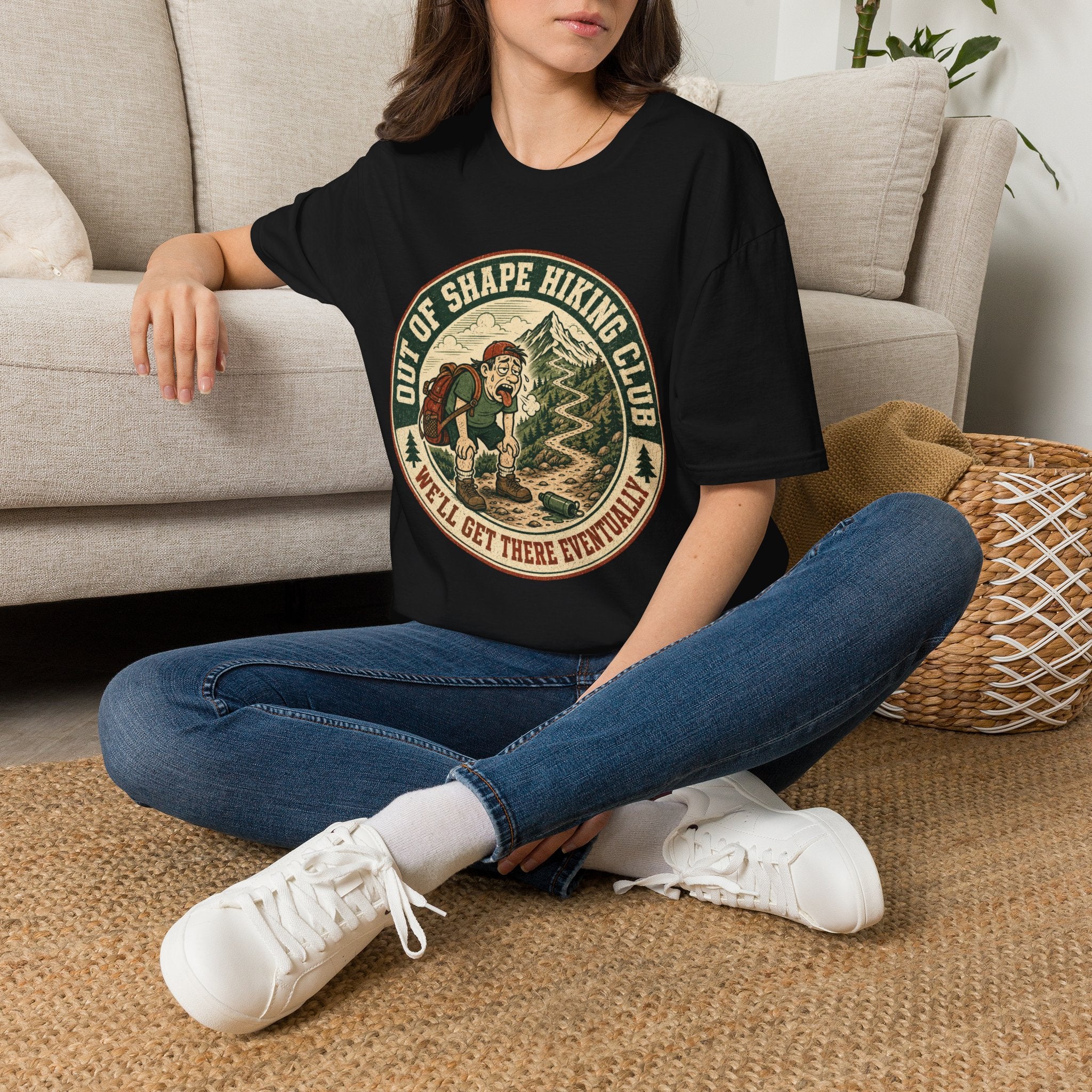 Out of Shape Hiking Club - T-Shirt