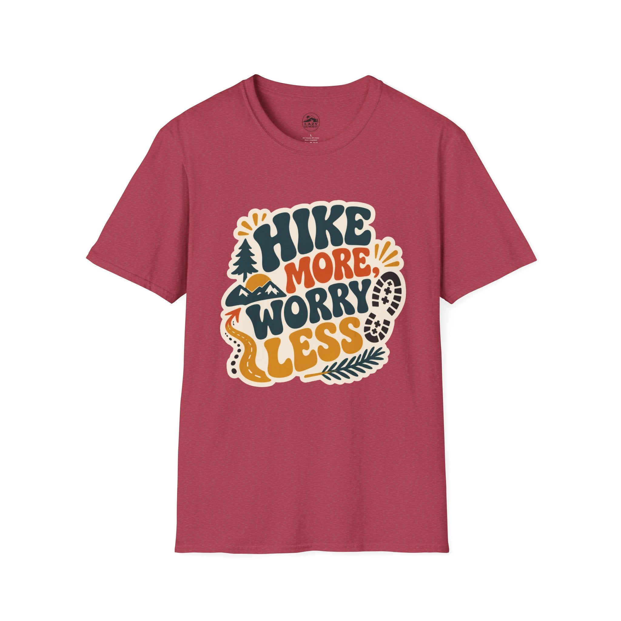 Hike More Worry Less - T-Shirt