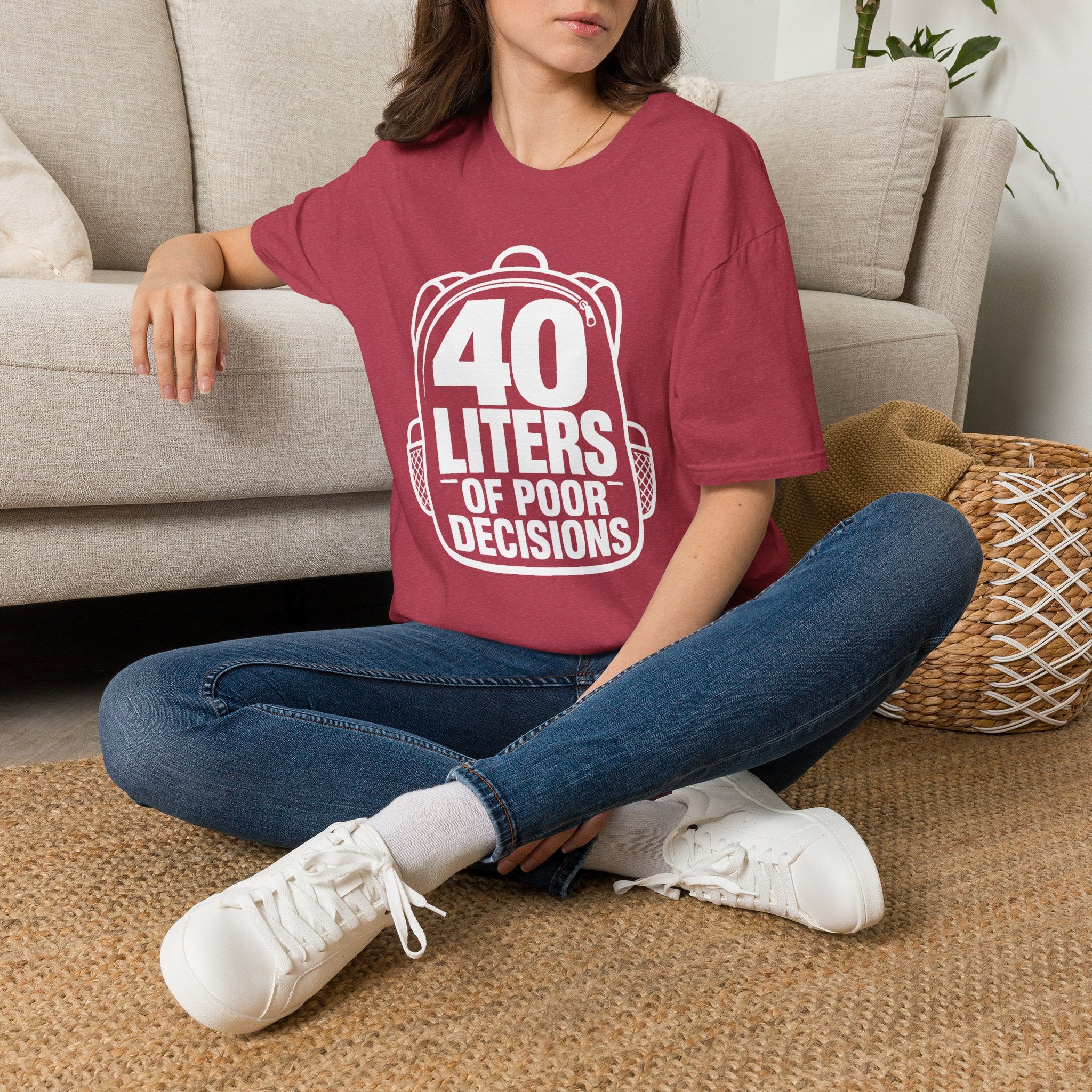 40 Liters of Poor Decisions - T-Shirt