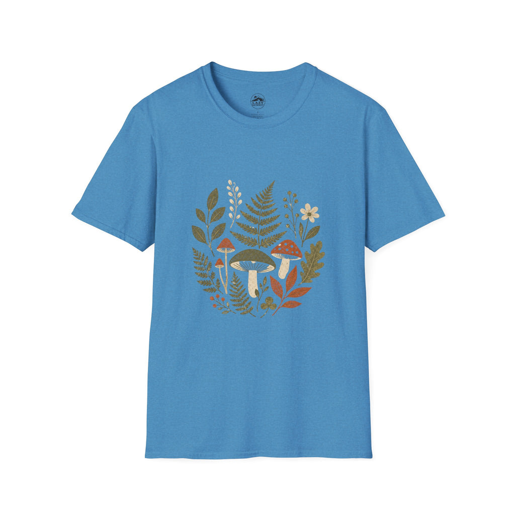 Ferns and Mushrooms - T-Shirt