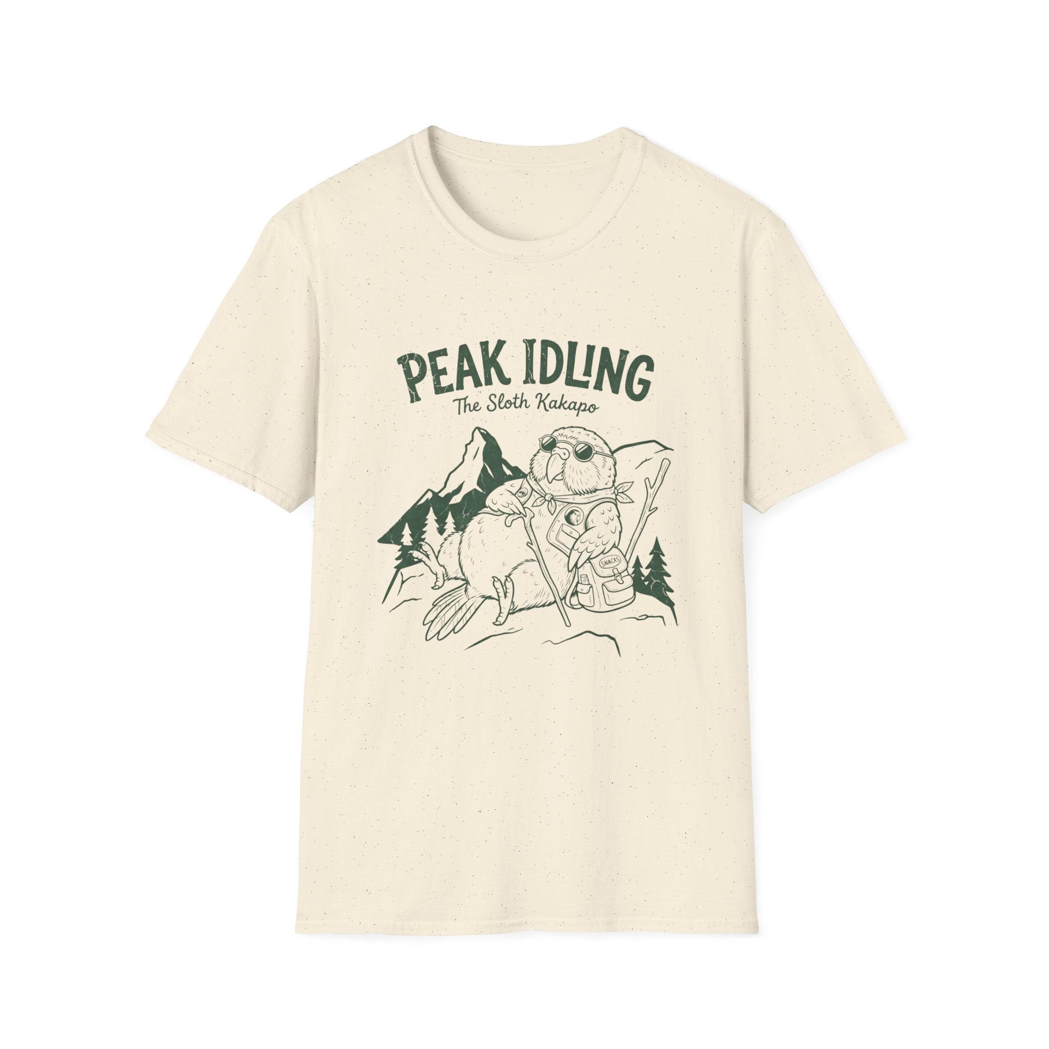 Peak Idling Kakapo T-Shirt