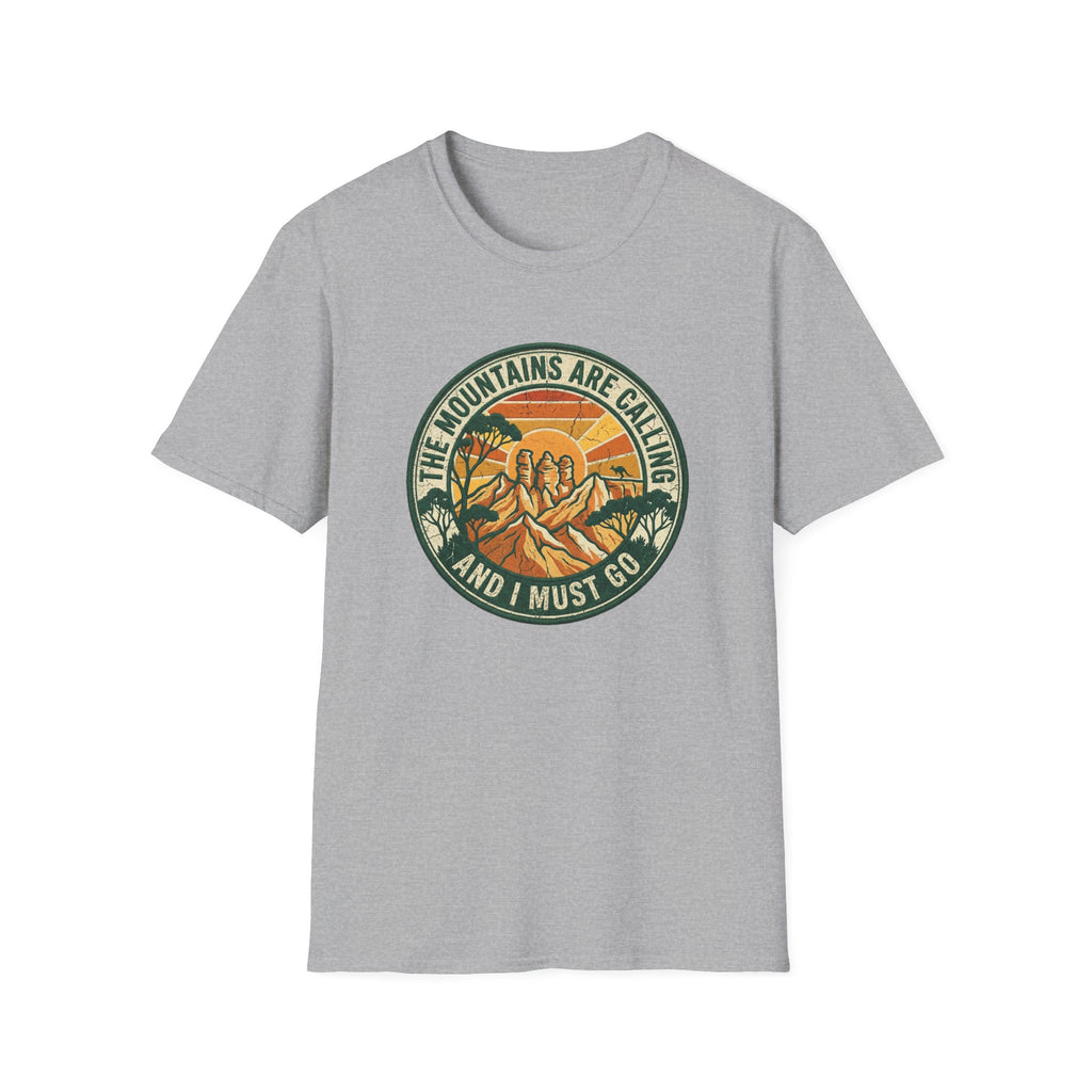 The Mountains Are Calling Oz T-Shirt