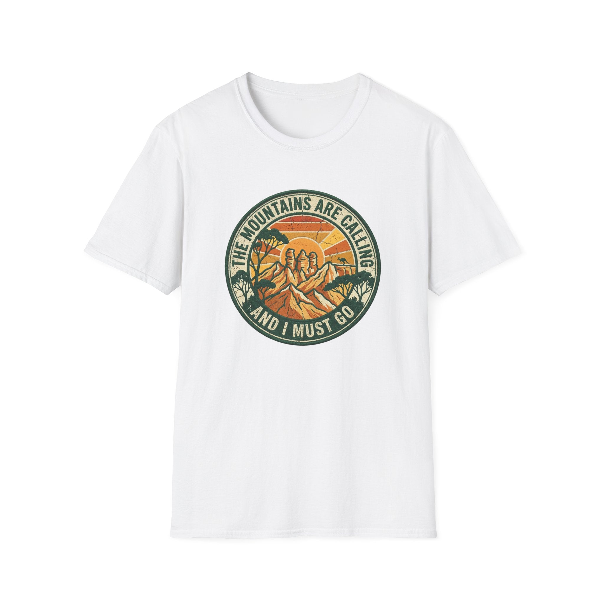 The Mountains Are Calling Oz T-Shirt
