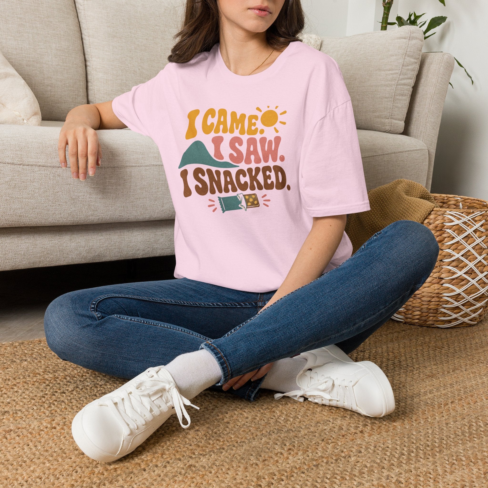 I Came I saw I Snacked T-Shirt