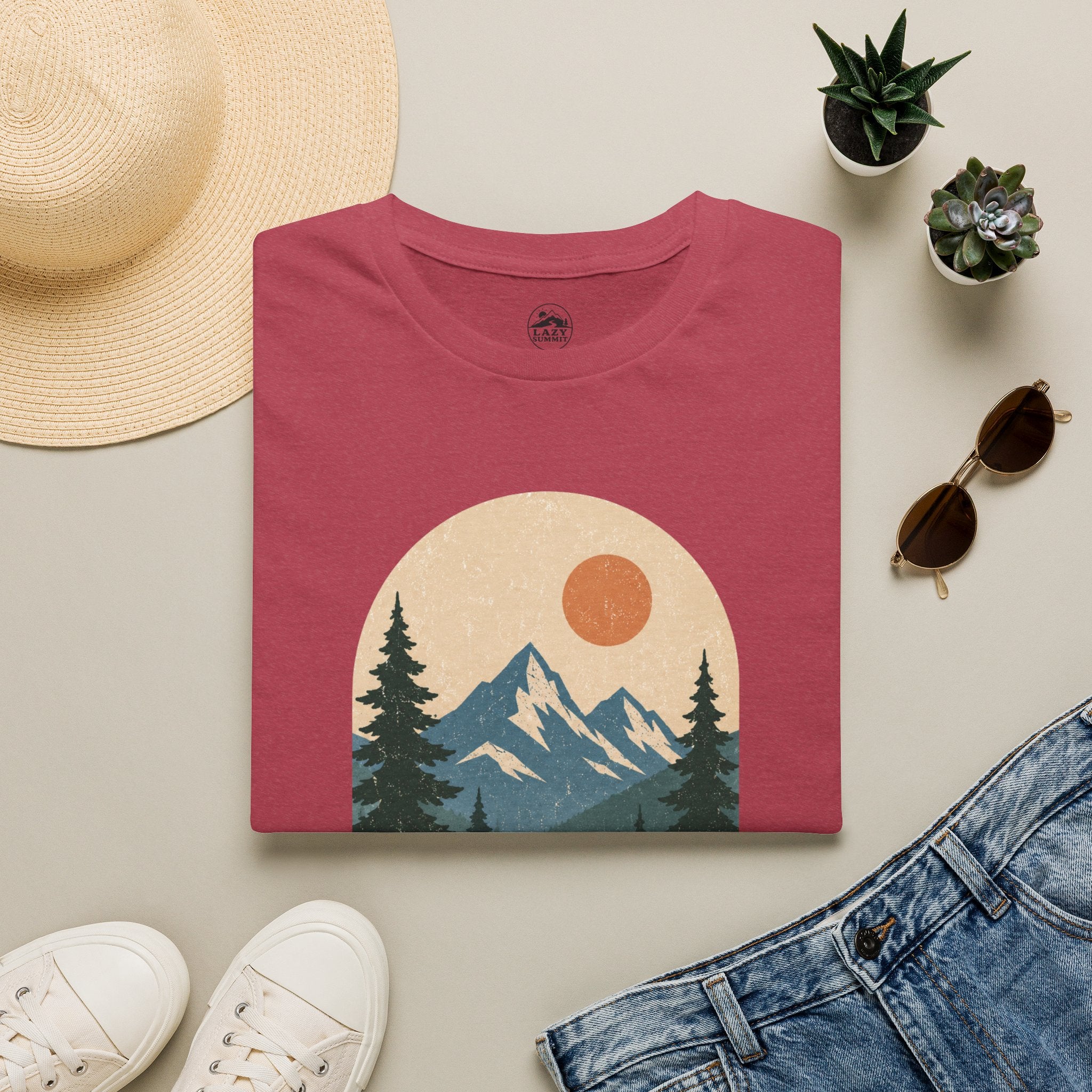 Mountains and Trees - T-Shirt